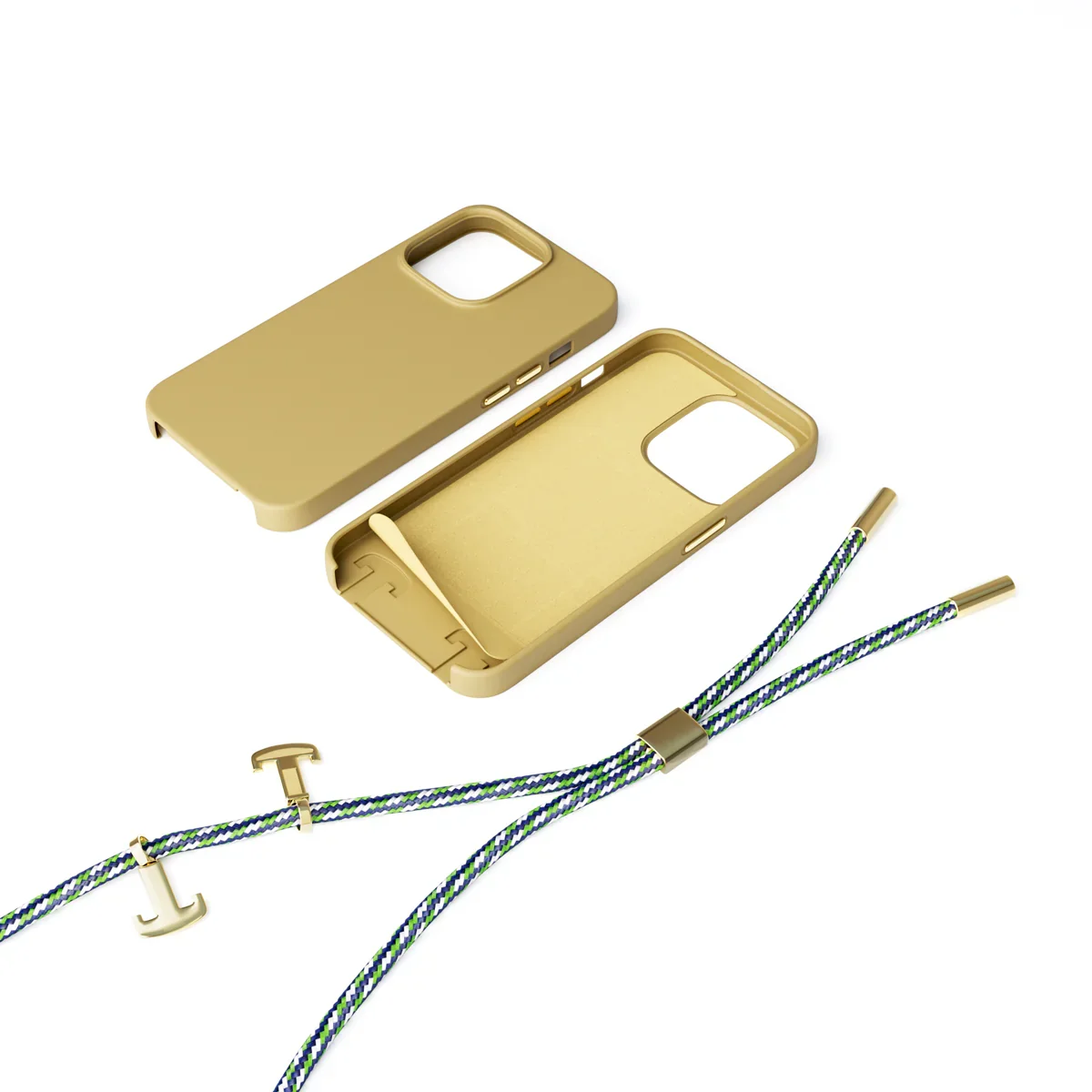 Husa de protectie Epico cu snur pentru iPhone 14 Pro Max, Silicon, Sand - Image 3