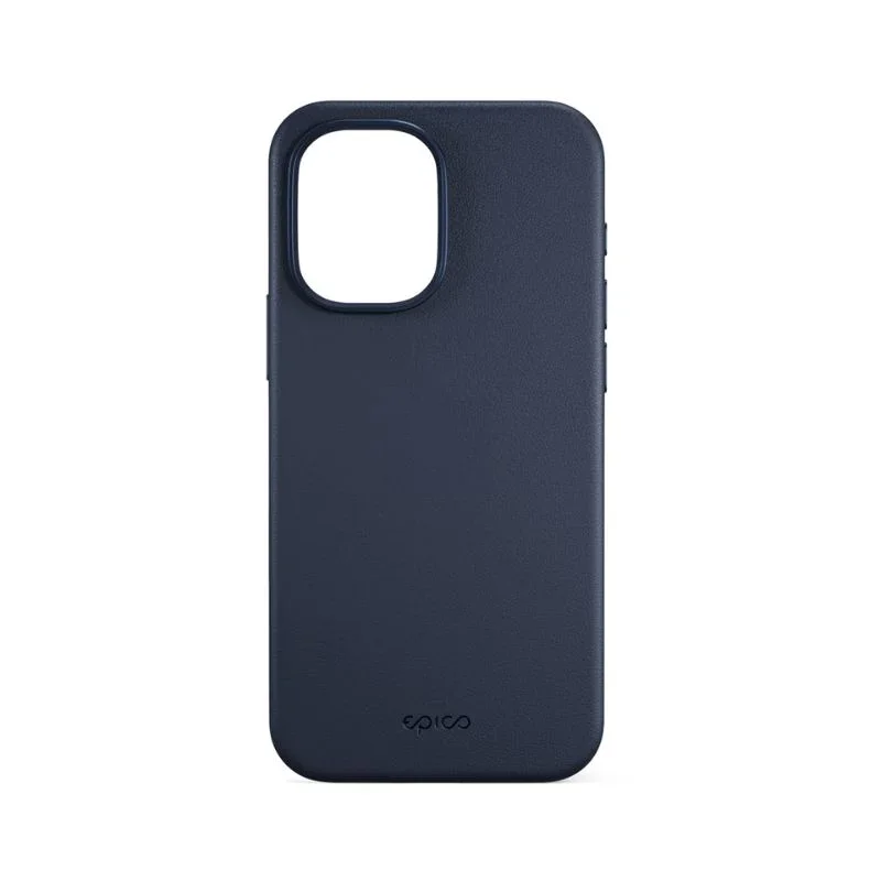 Husa de protectie EPICO din piele pentru iPhone 17, Albastru - Image 3