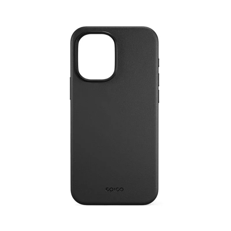 Husa de protectie EPICO din piele pentru iPhone 17, Negru - Image 3