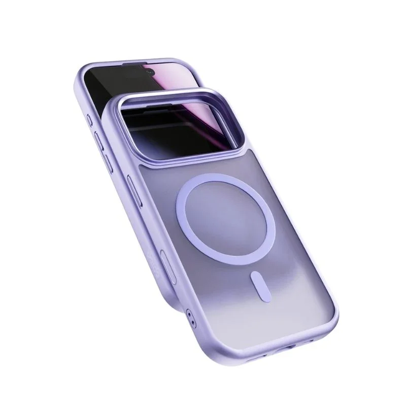 Husa de protectie EPICO Mist cu MagSafe pentru iPhone 17 Pro, Mov