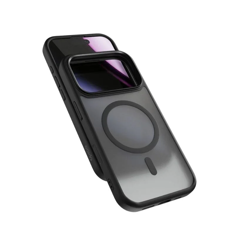 Husa de protectie EPICO Mist cu MagSafe pentru iPhone 17 Pro, Negru