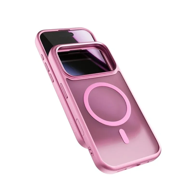 Husa de protectie EPICO Mist cu MagSafe pentru iPhone 17 Pro, Roz