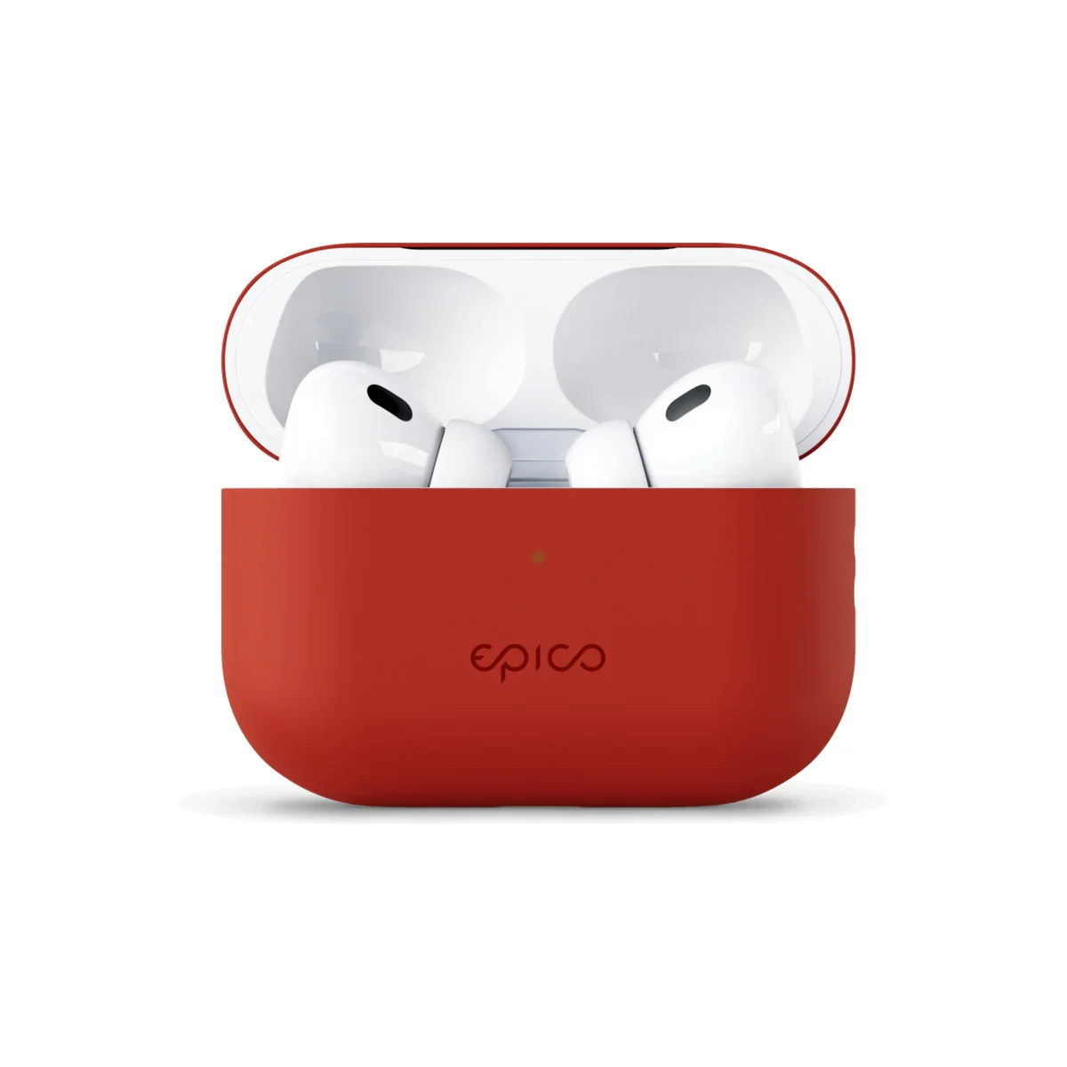 Husa de protectie Epico pentru AirPods Pro 2, Silicon, Rosu