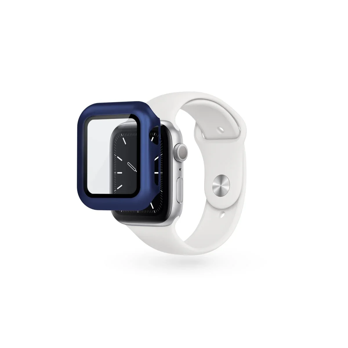 Husa de protectie Epico pentru Apple Watch 4/5/6/SE (44mm), Albastru - Image 2