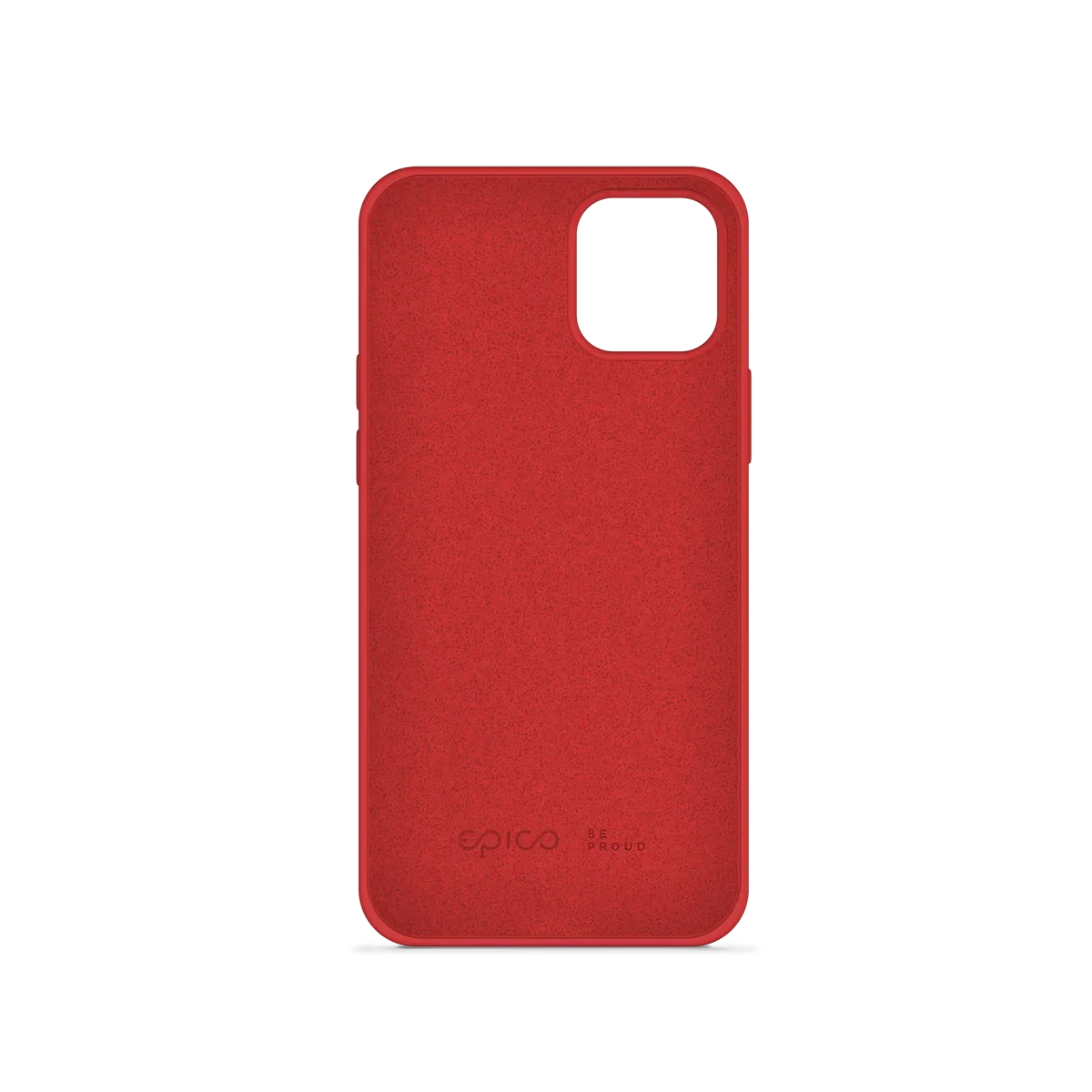 Husa de protectie Epico pentru iPhone 12 / iPhone 12 Pro, Silicon, Rosu