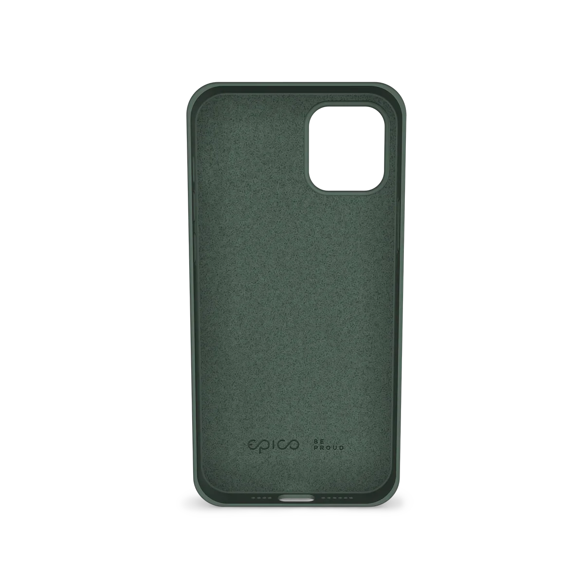 Husa de protectie Epico pentru iPhone 12 / iPhone 12 Pro, Silicon, Verde - Image 3