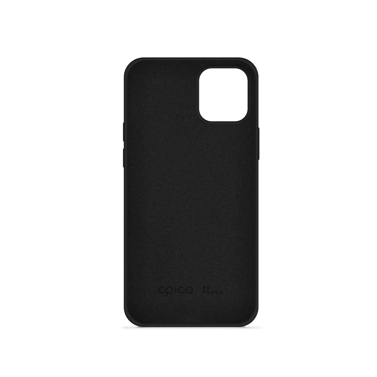 Husa de protectie Epico pentru iPhone 12 Pro Max, Silicon, Negru