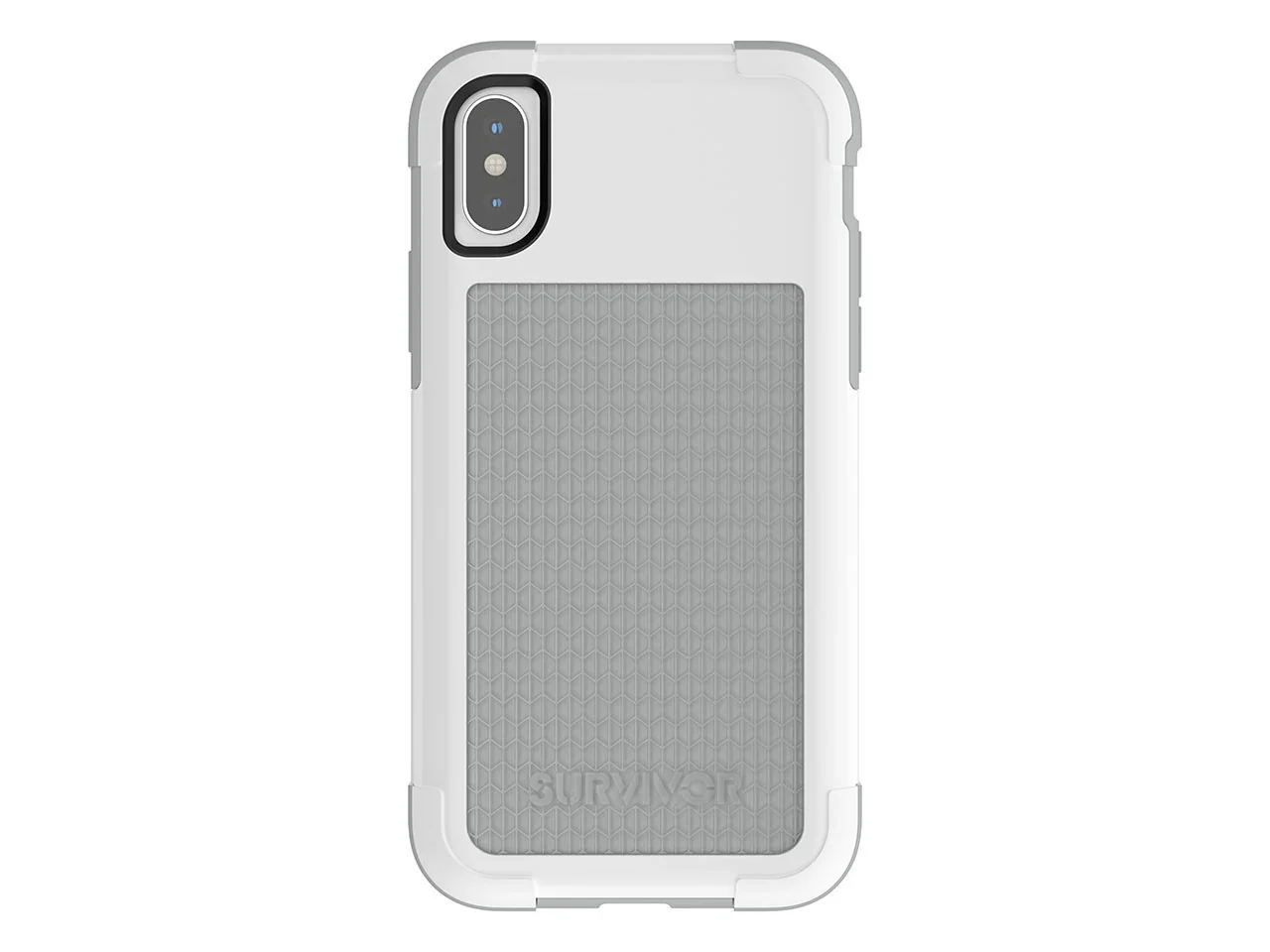 Husa de protectie Griffin Survivor Fit pentru iPhone X, Alb - Image 3
