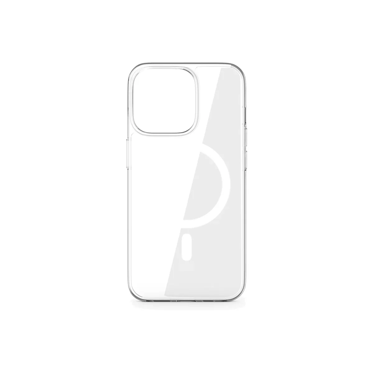 Husa de protectie iSTYLE cu MagSafe pentru iPhone 14, Transparent - Image 2