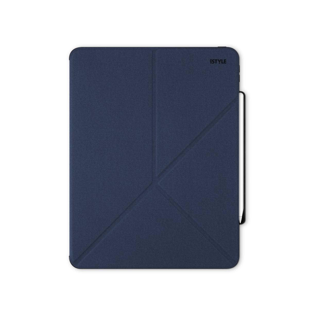 Husa de protectie iStyle Flip pentru iPad Pro 12.9", Albastru - Image 2