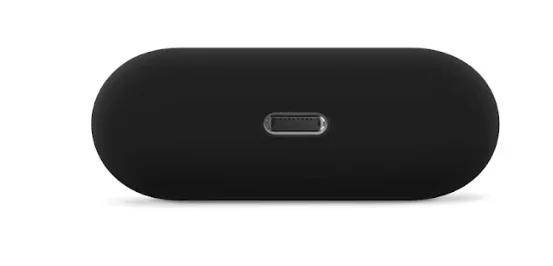 Husa de protectie iSTYLE pentru Apple AirPods (gen.3), Negru - Image 3