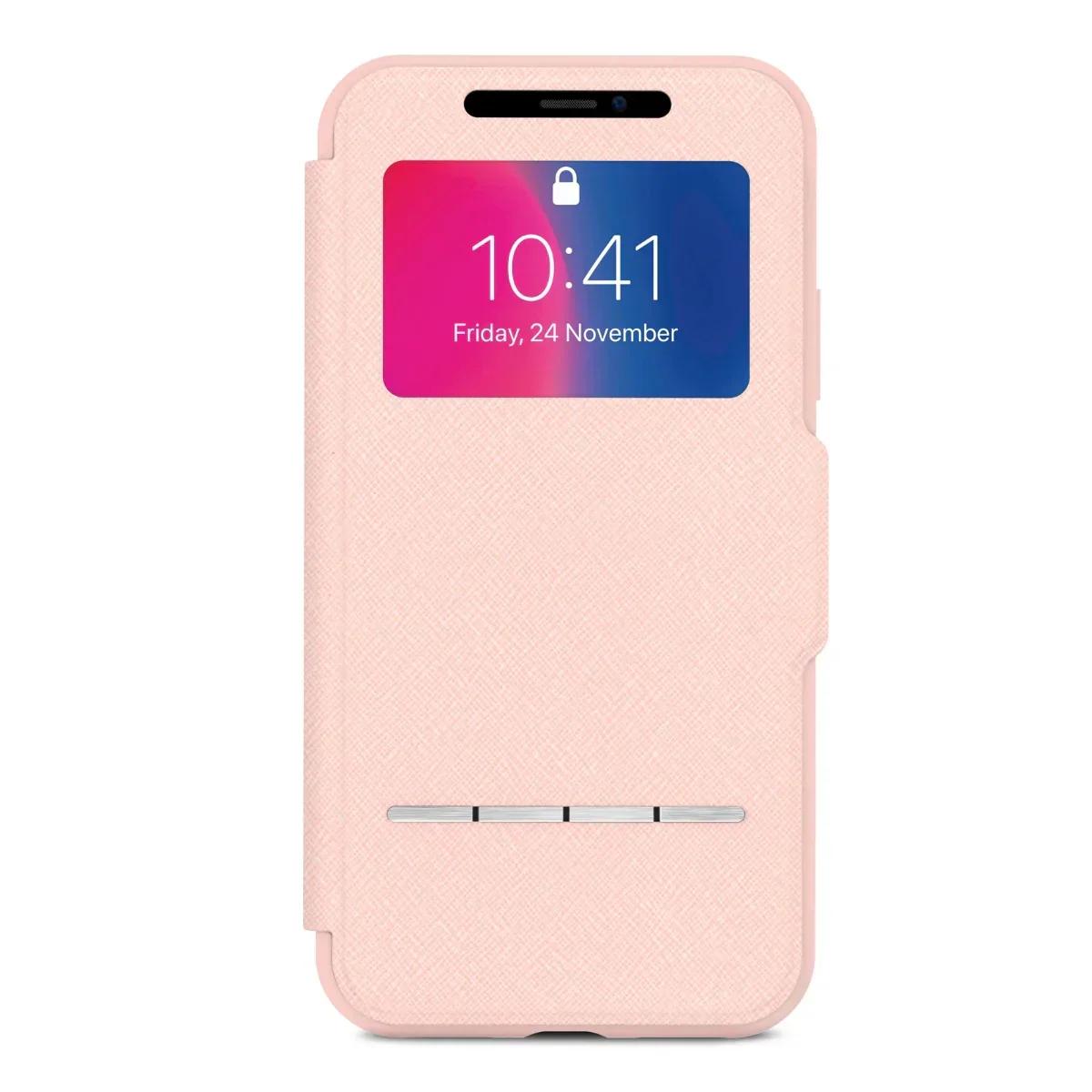 Husa de protectie Moshi SenseCover pentru iPhone X - Luna Pink