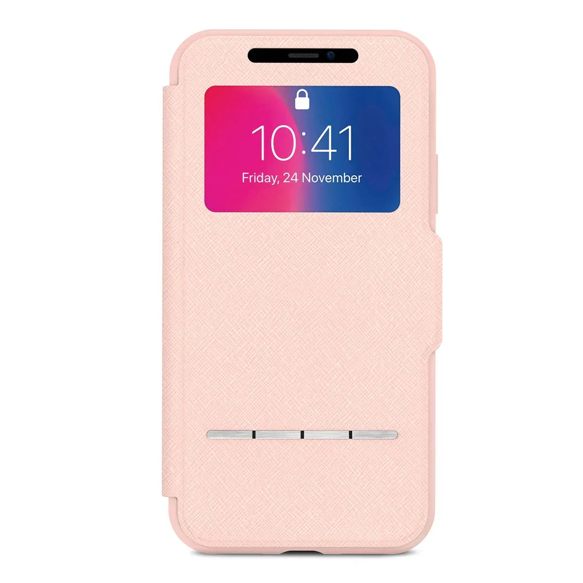 Husa de protectie Moshi SenseCover pentru iPhone X - Luna Pink - Image 2