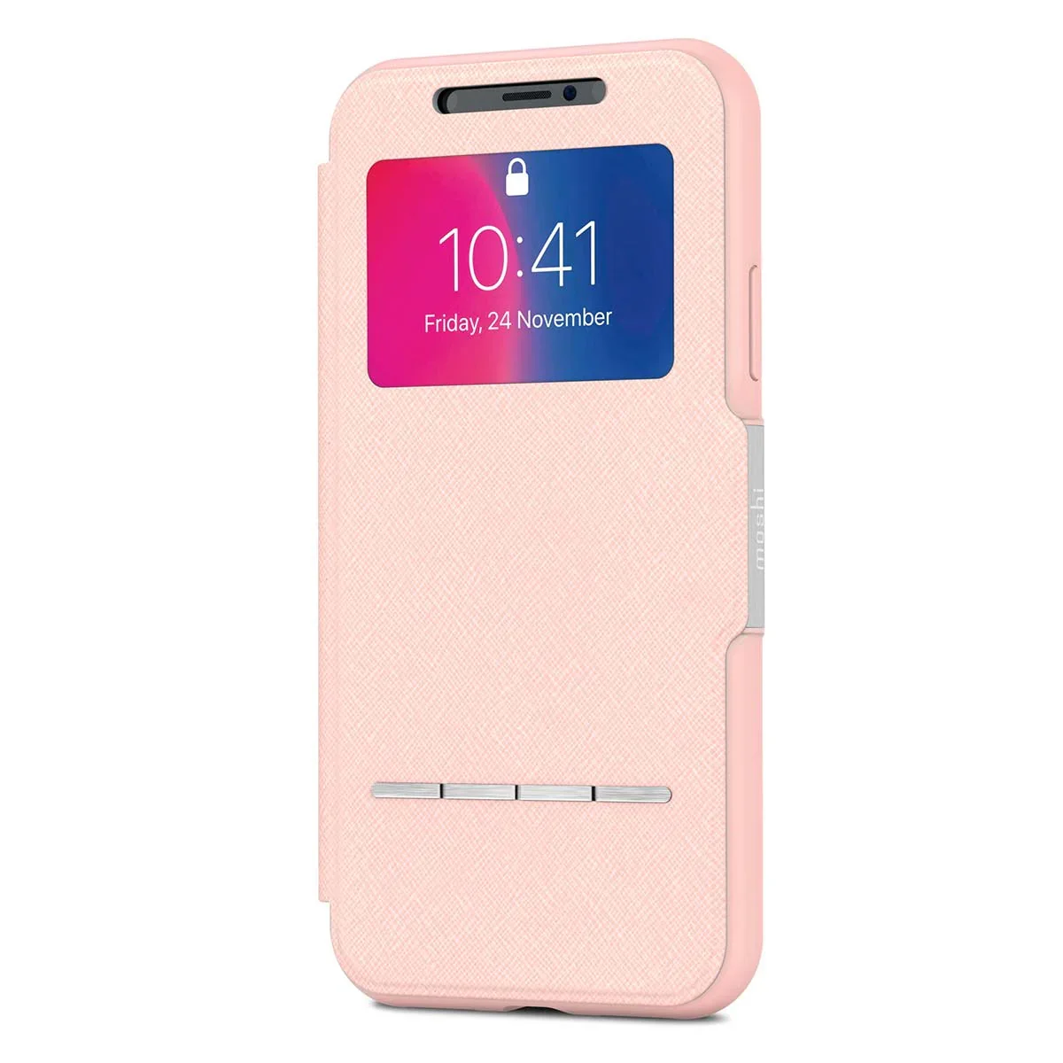 Husa de protectie Moshi SenseCover pentru iPhone X - Luna Pink - Image 3