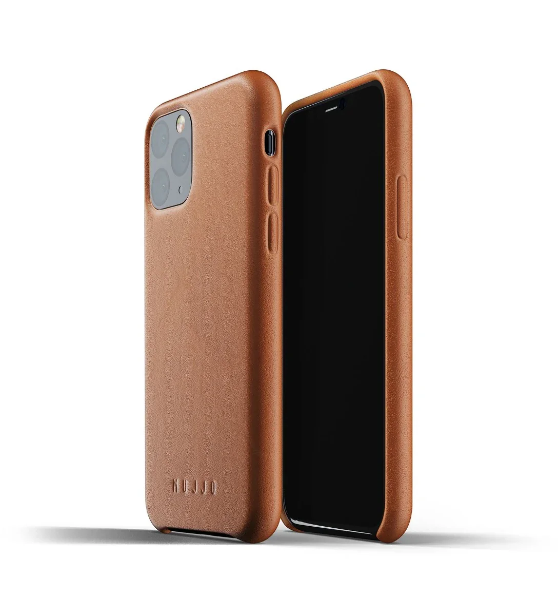 Husa de protectie Mujjo pentru iPhone 11 Pro, Piele, Maro