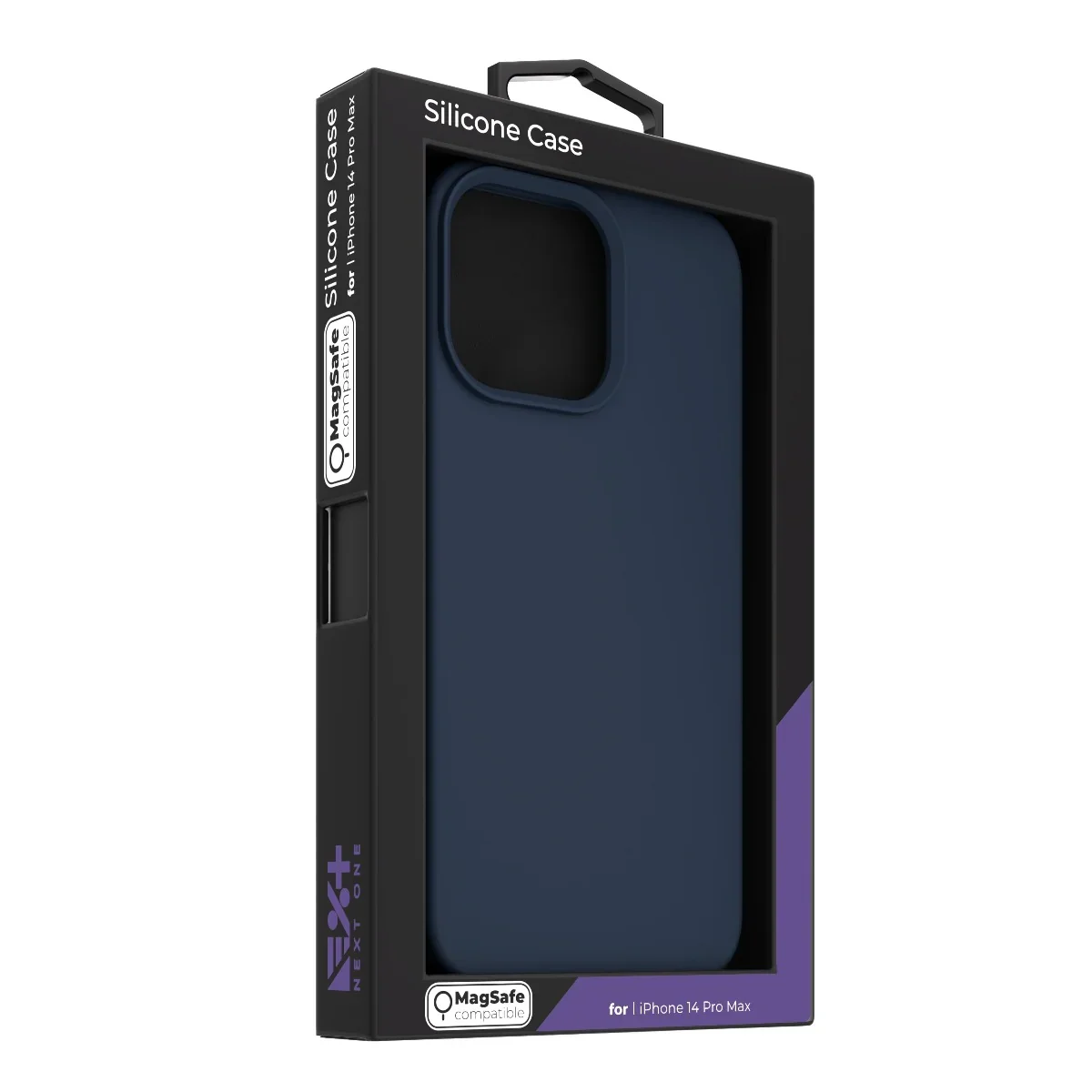 Husa de protectie NOA cu MagSafe pentru iPhone 14 Pro Max, Silicon, Albastru - Image 8
