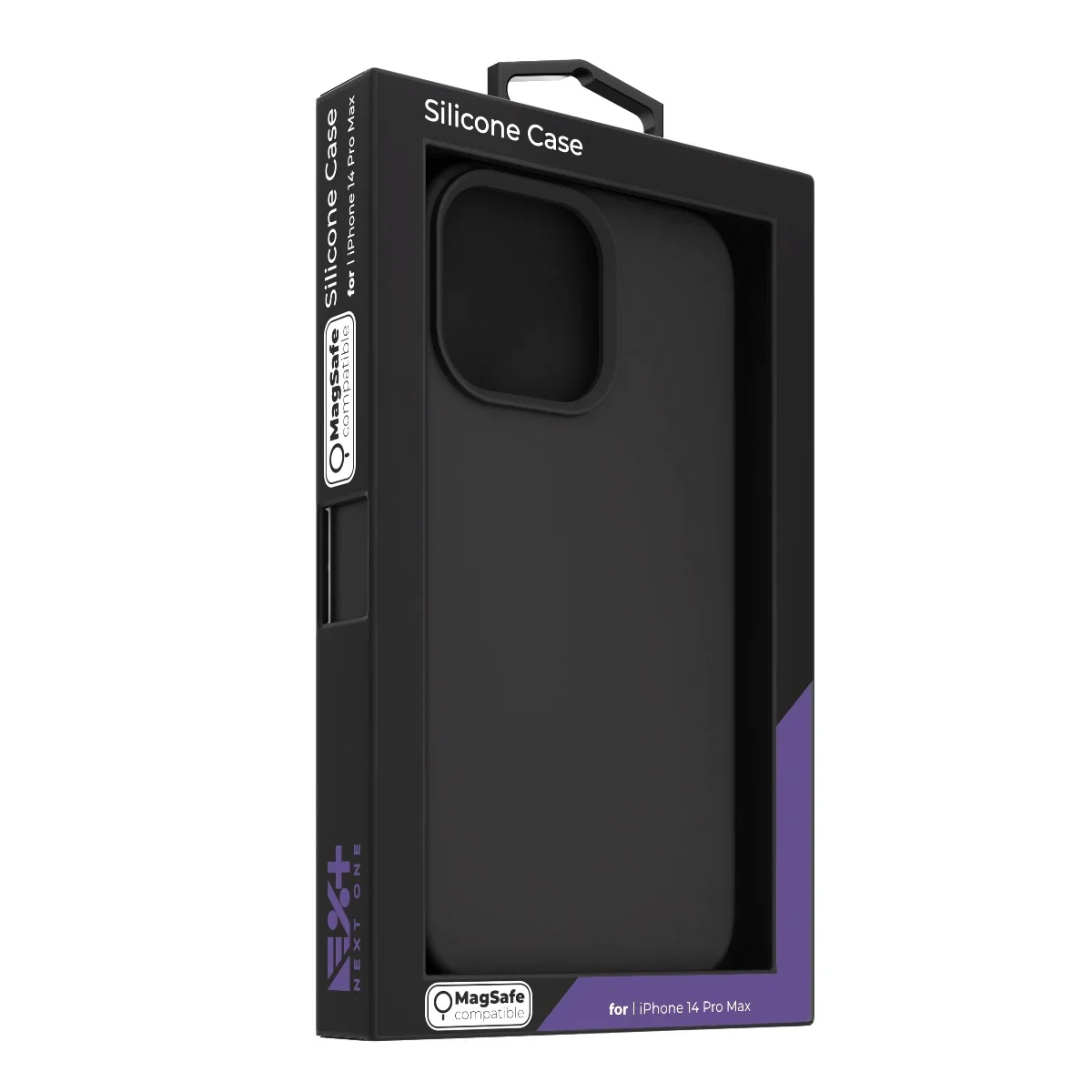 Husa de protectie NOA cu MagSafe pentru iPhone 14 Pro Max, Silicon, Negru - Image 8