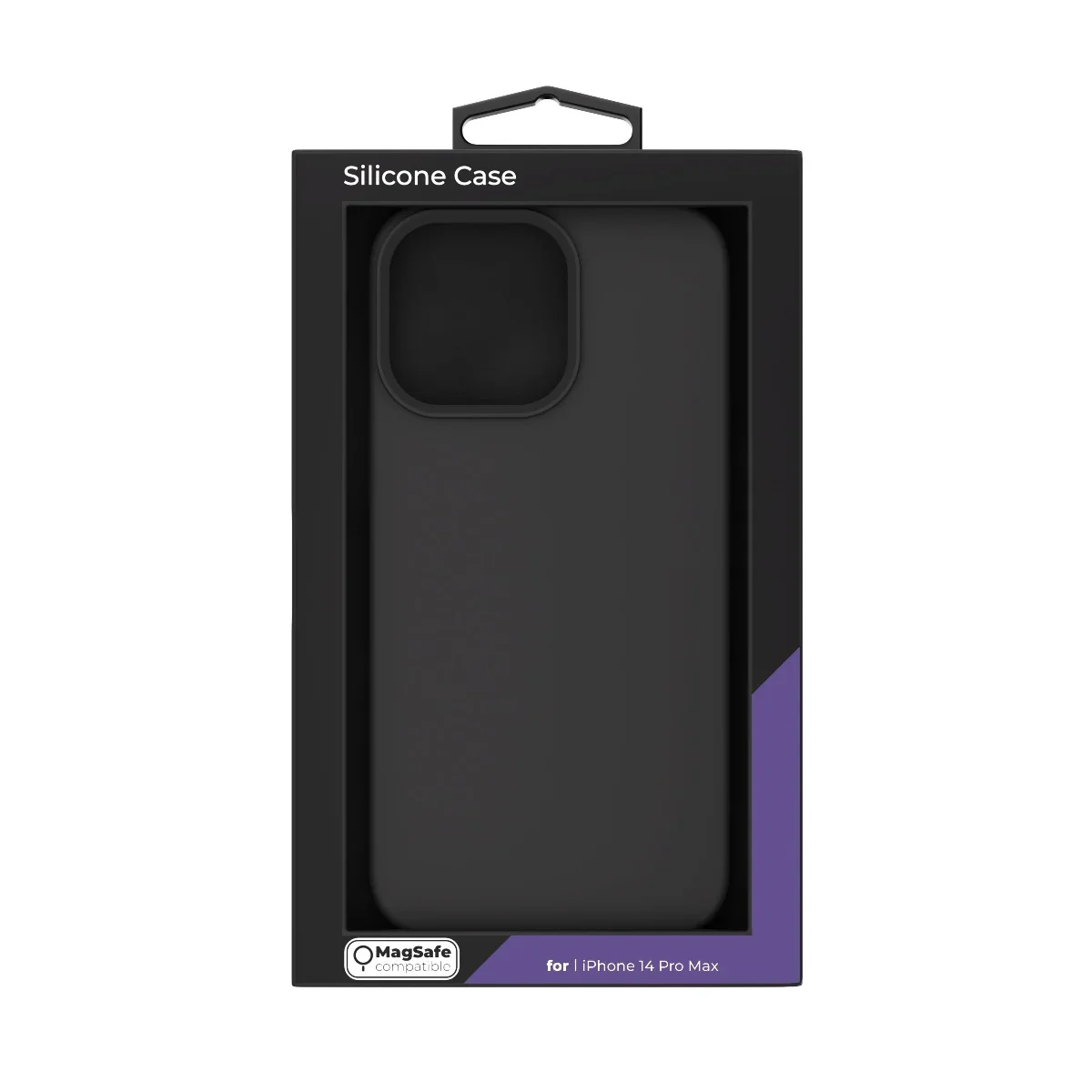 Husa de protectie NOA cu MagSafe pentru iPhone 14 Pro Max, Silicon, Negru - Image 9