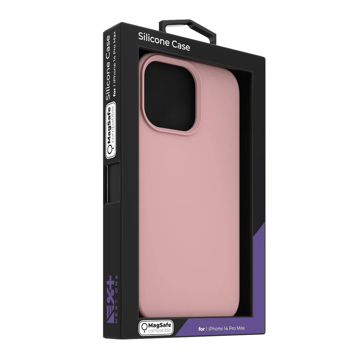 Husa de protectie NOA cu MagSafe pentru iPhone 14 Pro Max, Silicon, Roz - Image 8