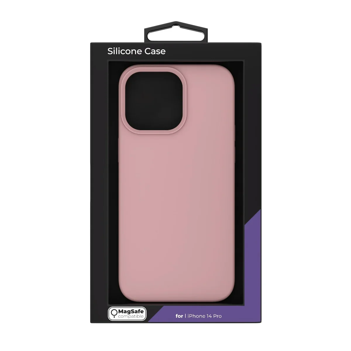 Husa de protectie NOA cu MagSafe pentru iPhone 14 Pro, Silicon, Roz - Image 9
