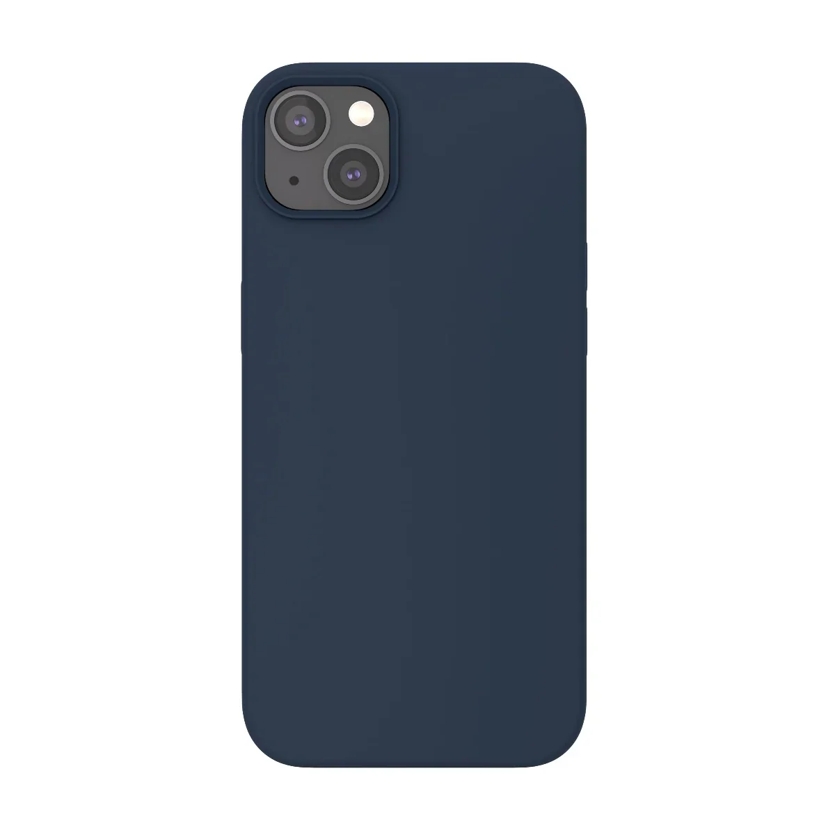 Husa de protectie NOA cu MagSafe pentru iPhone 14, Silicon, Albastru