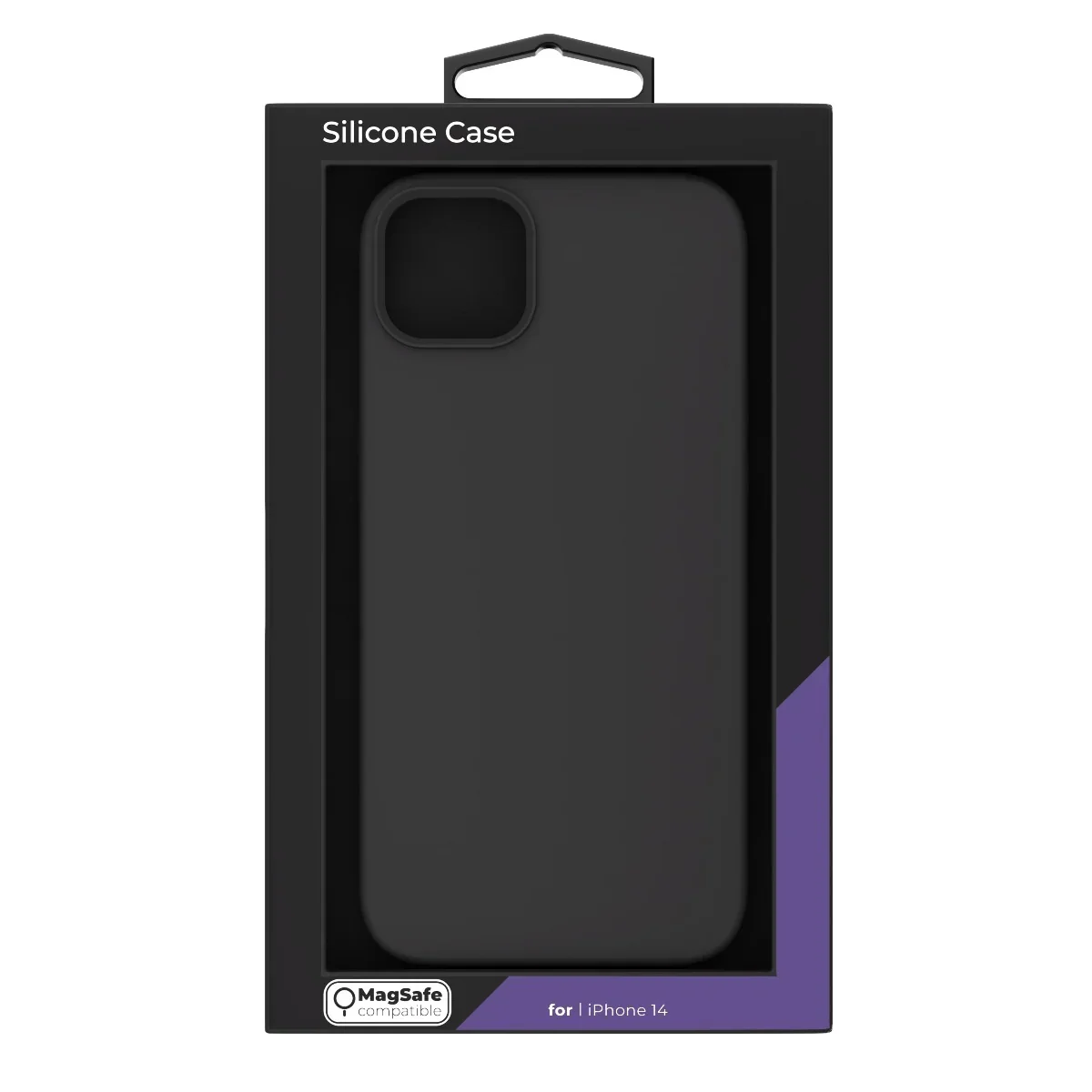 Husa de protectie NOA cu MagSafe pentru iPhone 14, Silicon, Negru - Image 8