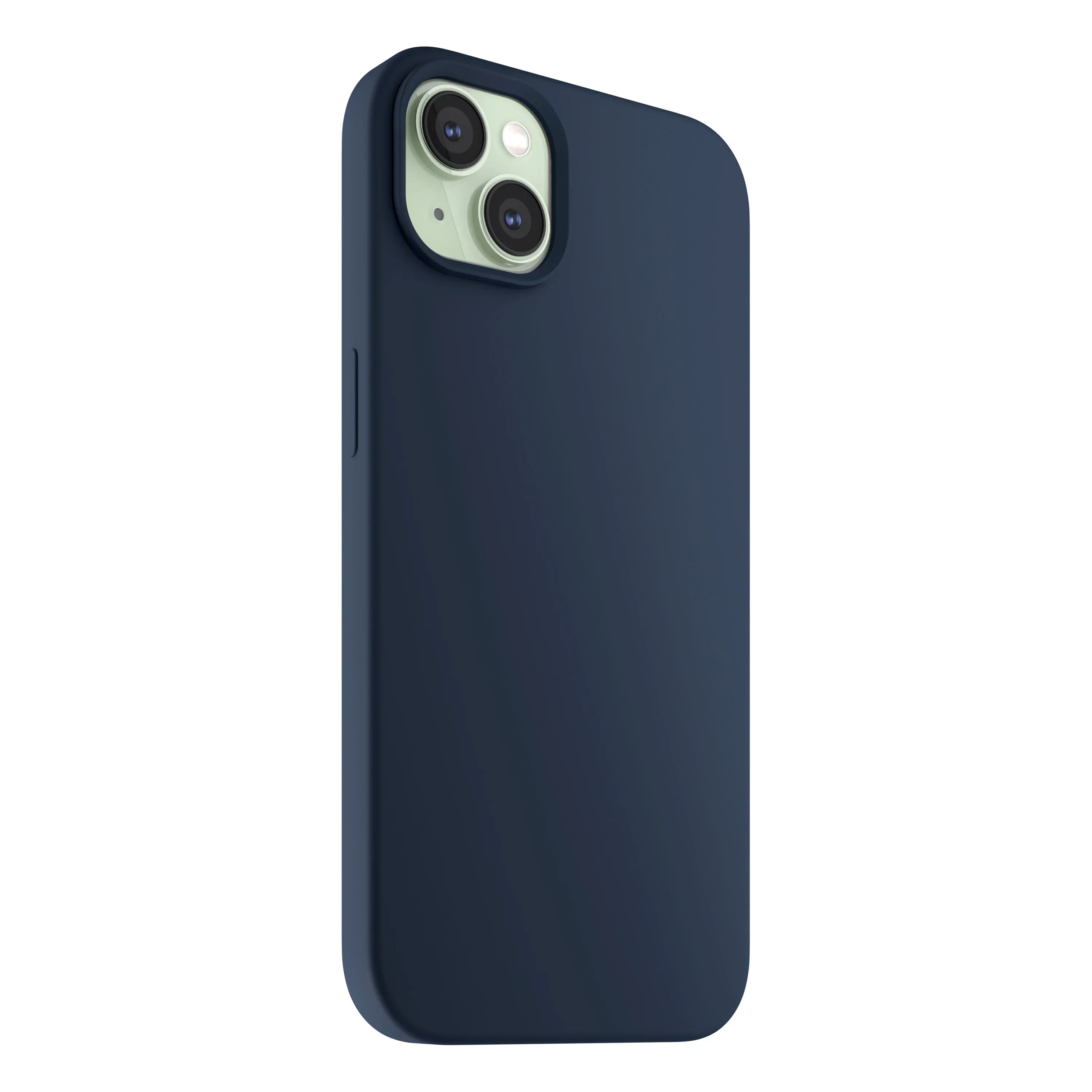 Husa de protectie NOA cu MagSafe pentru iPhone 15 Plus, Silicon, Albastru - Image 2