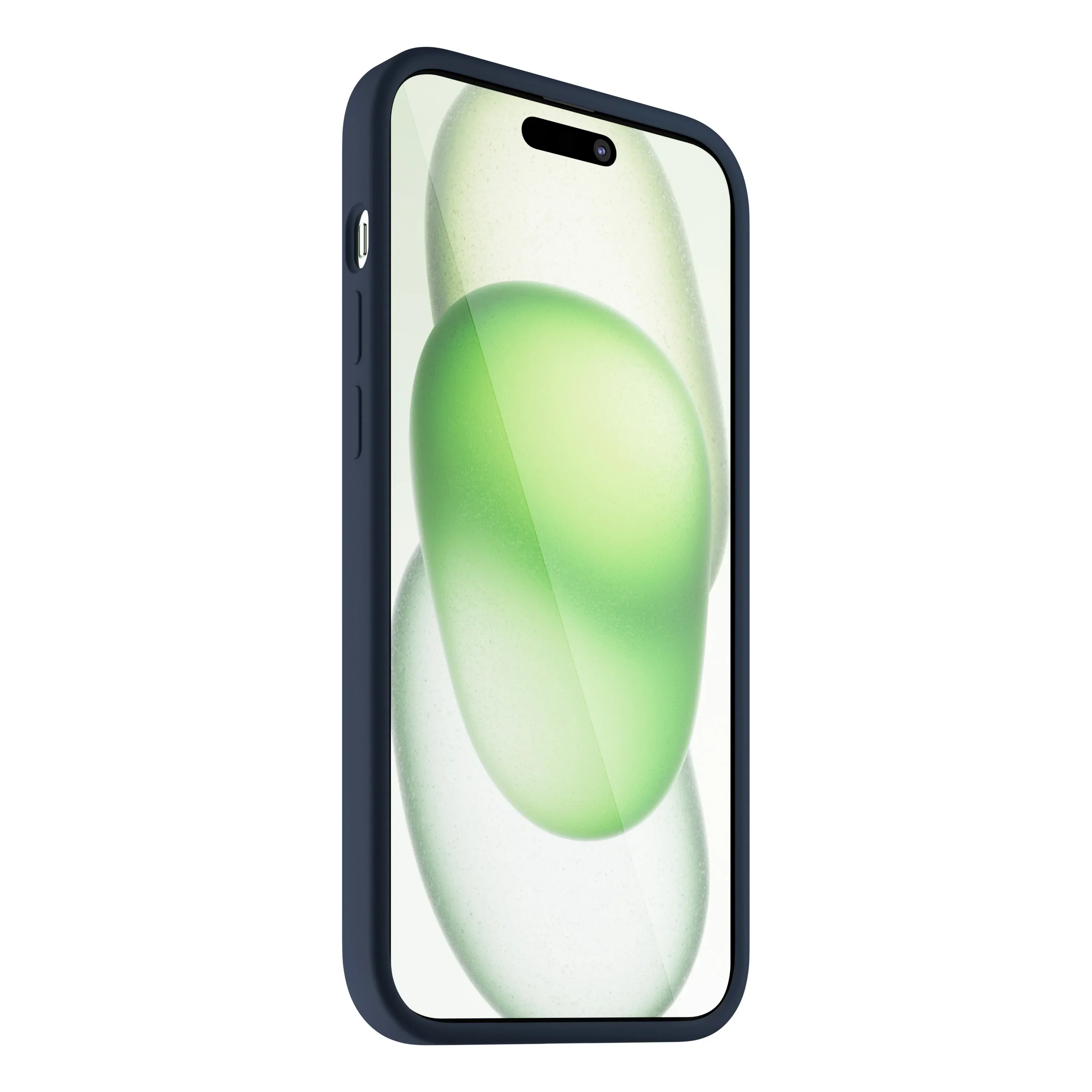 Husa de protectie NOA cu MagSafe pentru iPhone 15 Plus, Silicon, Albastru - Image 4