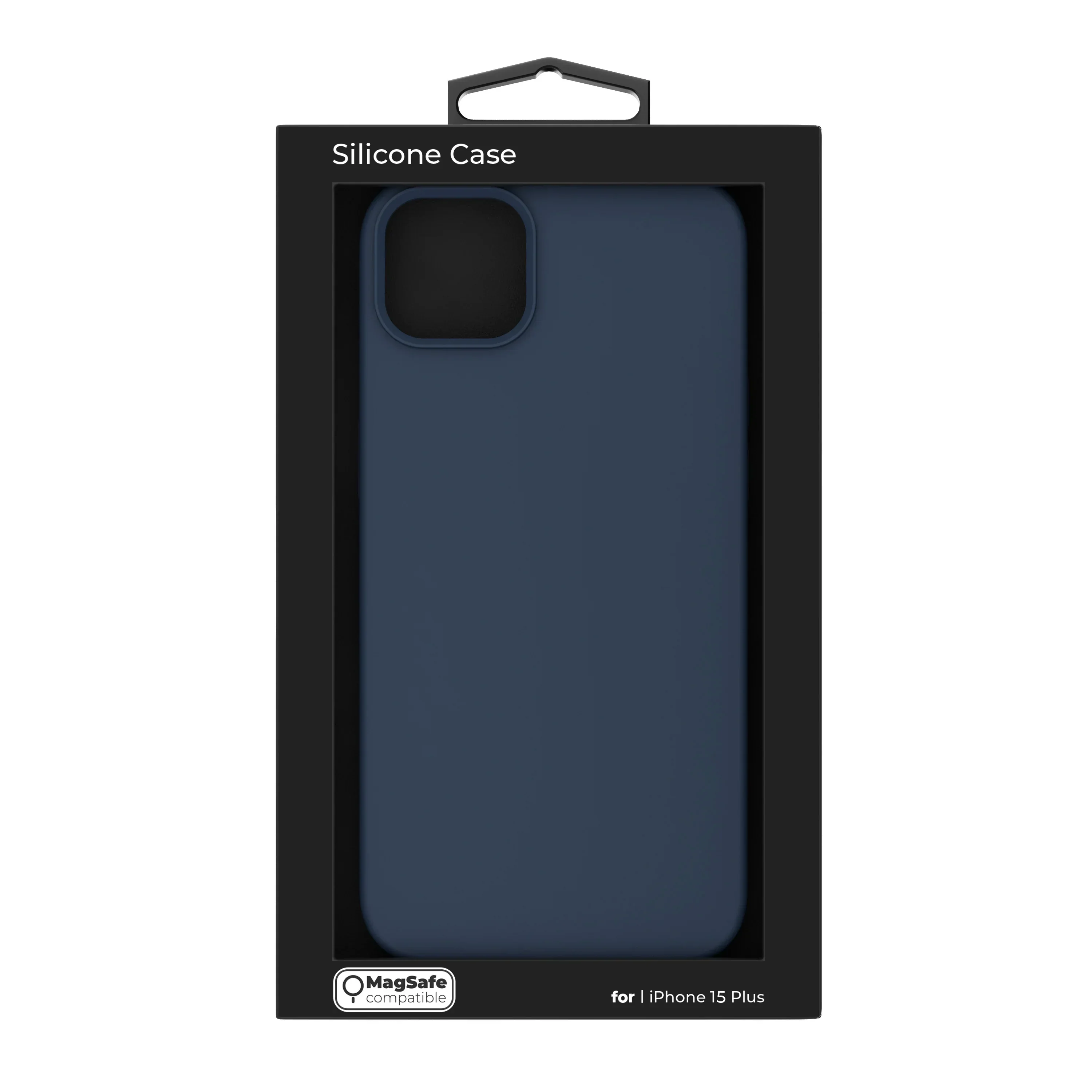 Husa de protectie NOA cu MagSafe pentru iPhone 15 Plus, Silicon, Albastru - Image 7