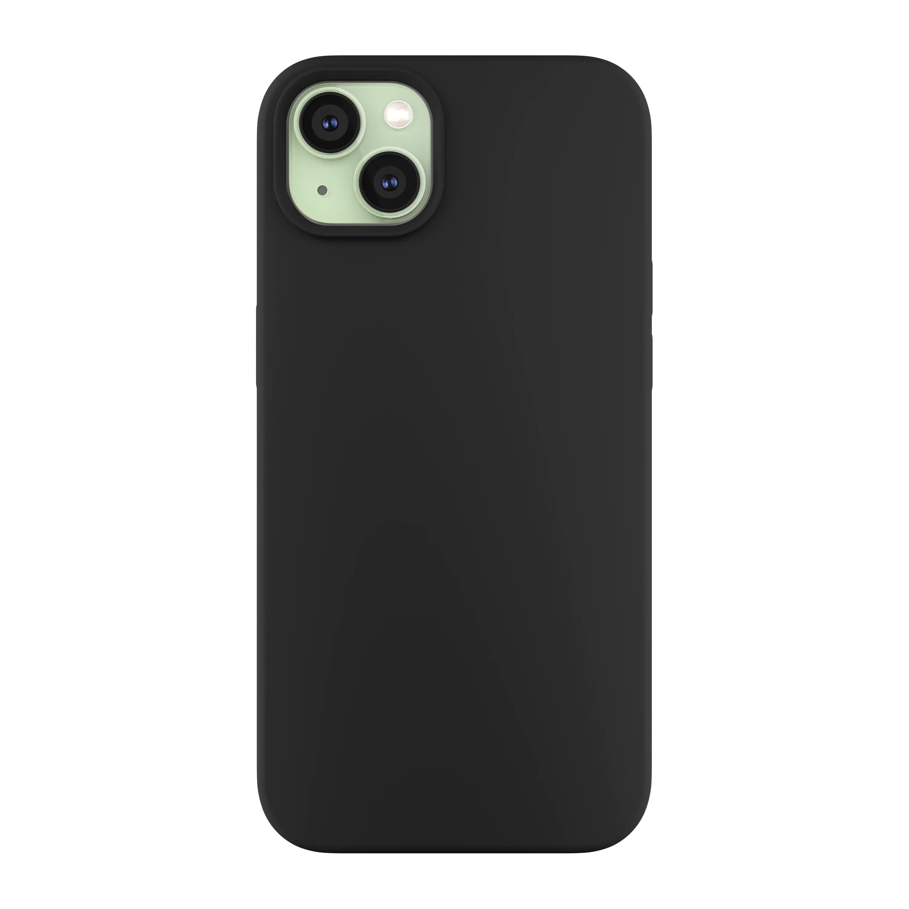Husa de protectie NOA cu MagSafe pentru iPhone 15 Plus, Silicon, Negru