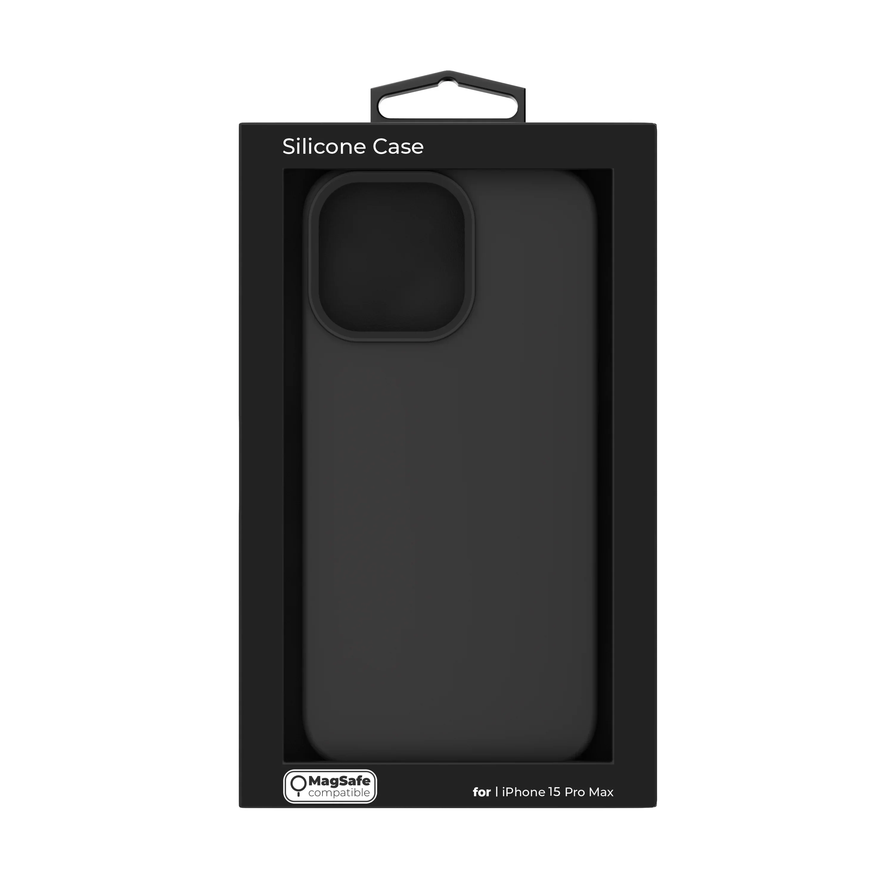 Husa de protectie NOA cu MagSafe pentru iPhone 15 Pro Max, Silicon, Negru - Image 7