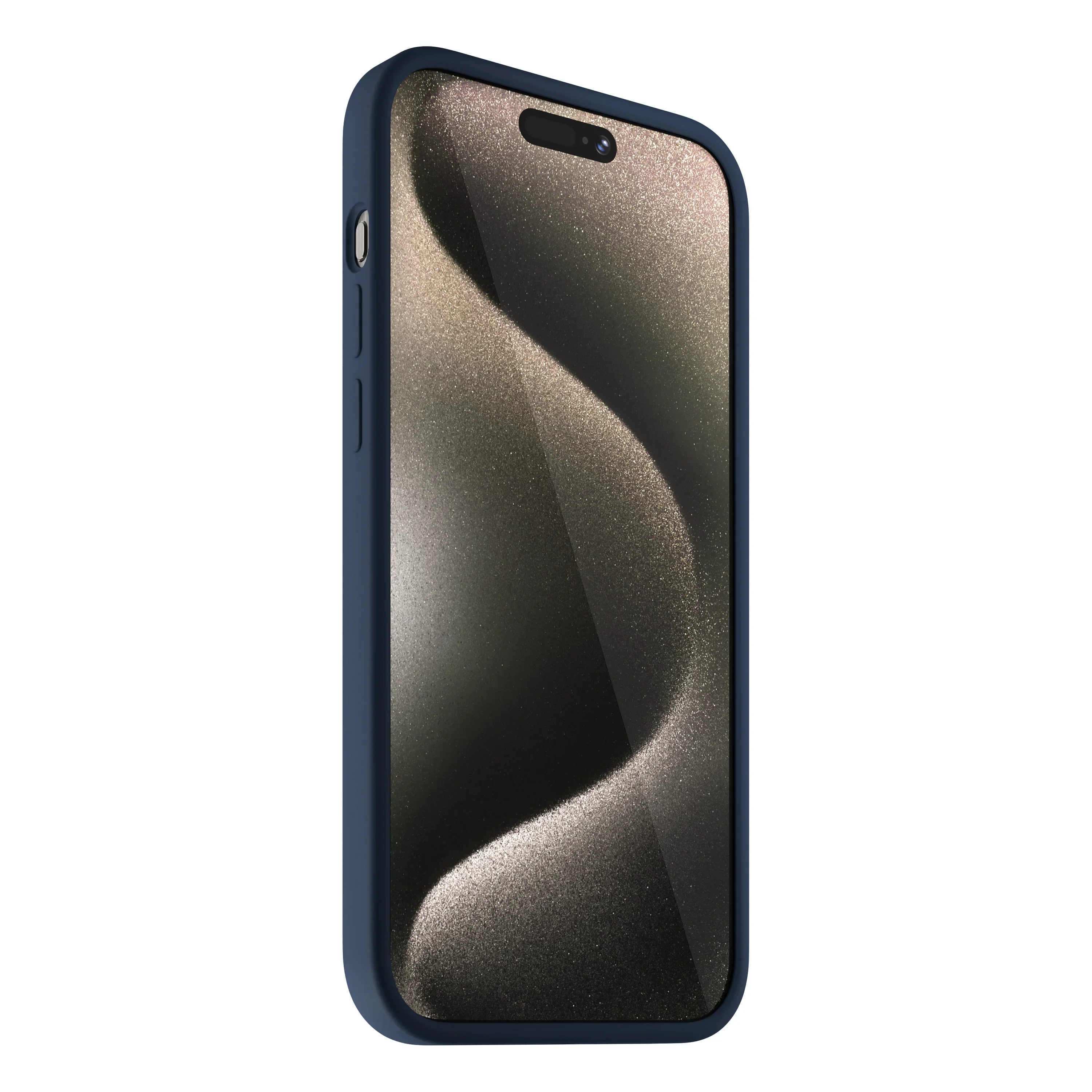 Husa de protectie NOA cu MagSafe pentru iPhone 15 Pro, Silicon, Albastru - Image 4