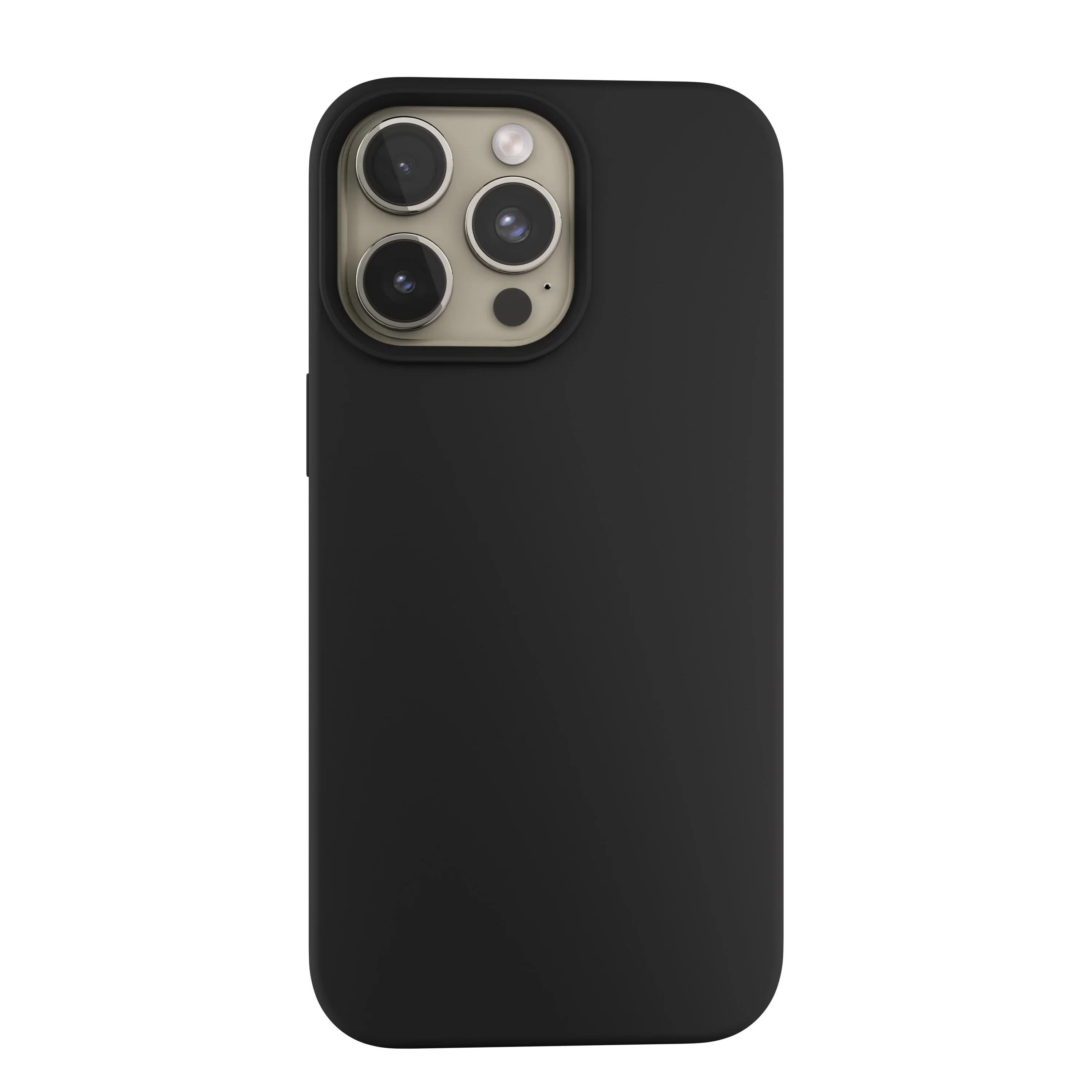 Husa de protectie NOA cu MagSafe pentru iPhone 15 Pro, Silicon, Negru