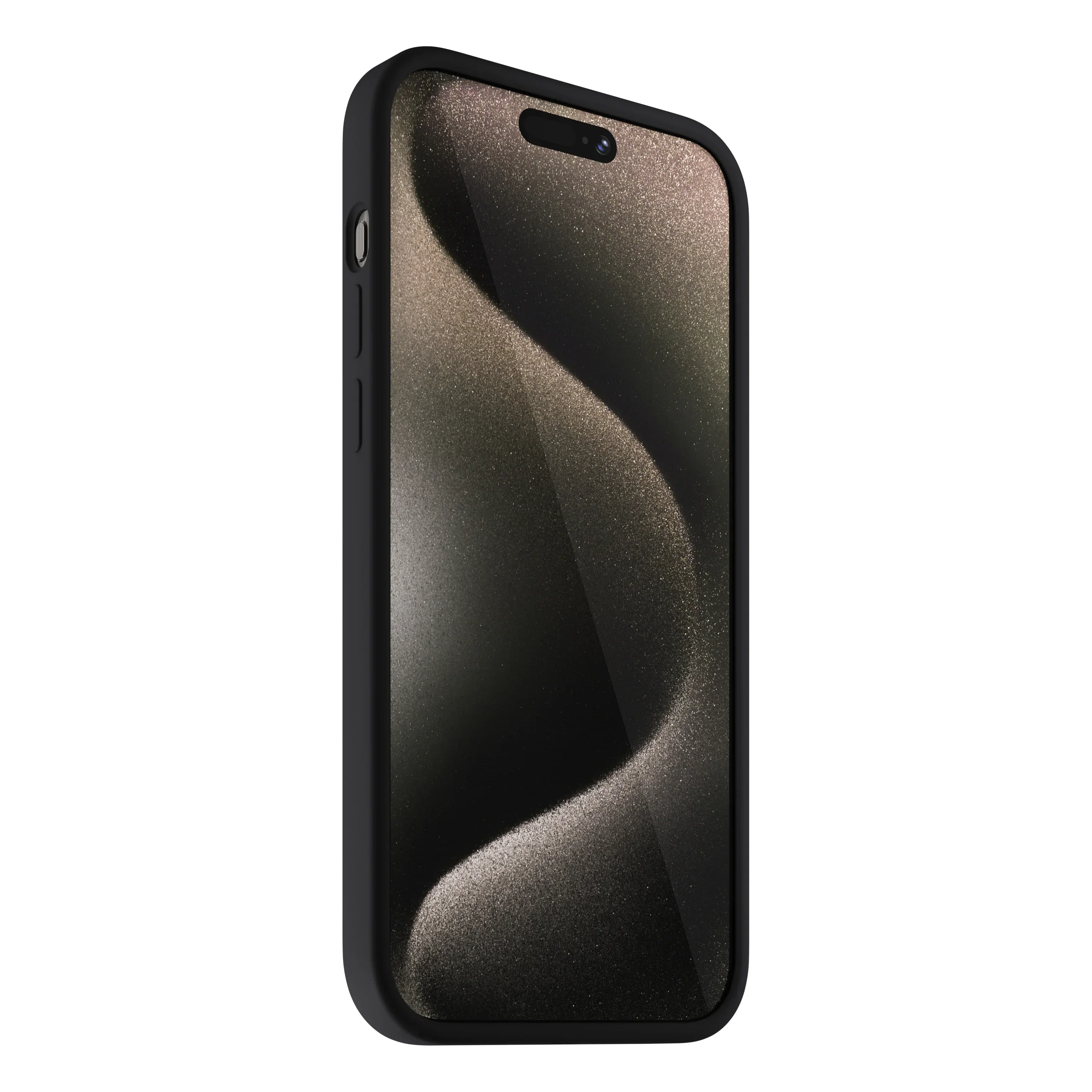 Husa de protectie NOA cu MagSafe pentru iPhone 15 Pro, Silicon, Negru - Image 4