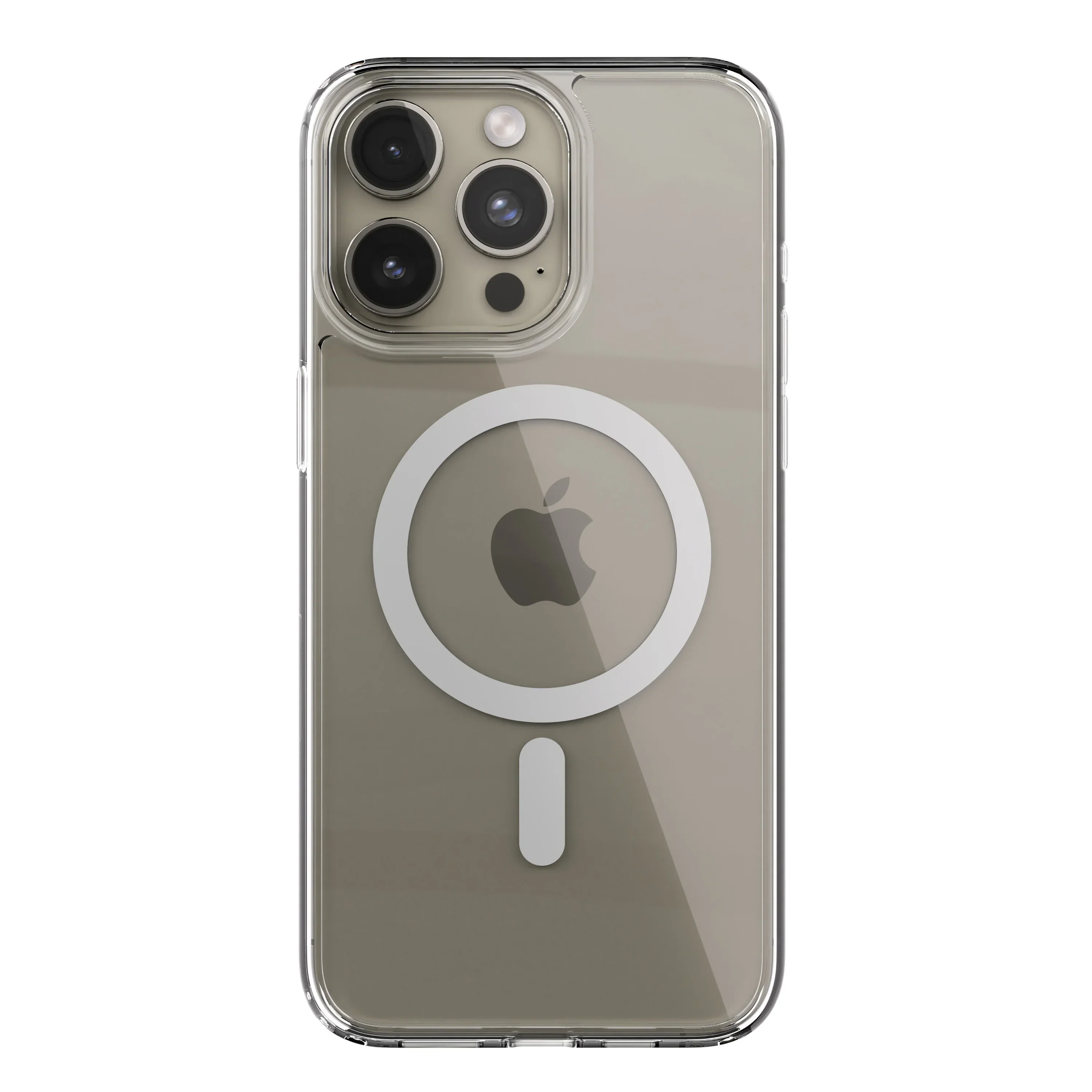 Husa de protectie NOA cu MagSafe pentru iPhone 15 Pro, Transparent