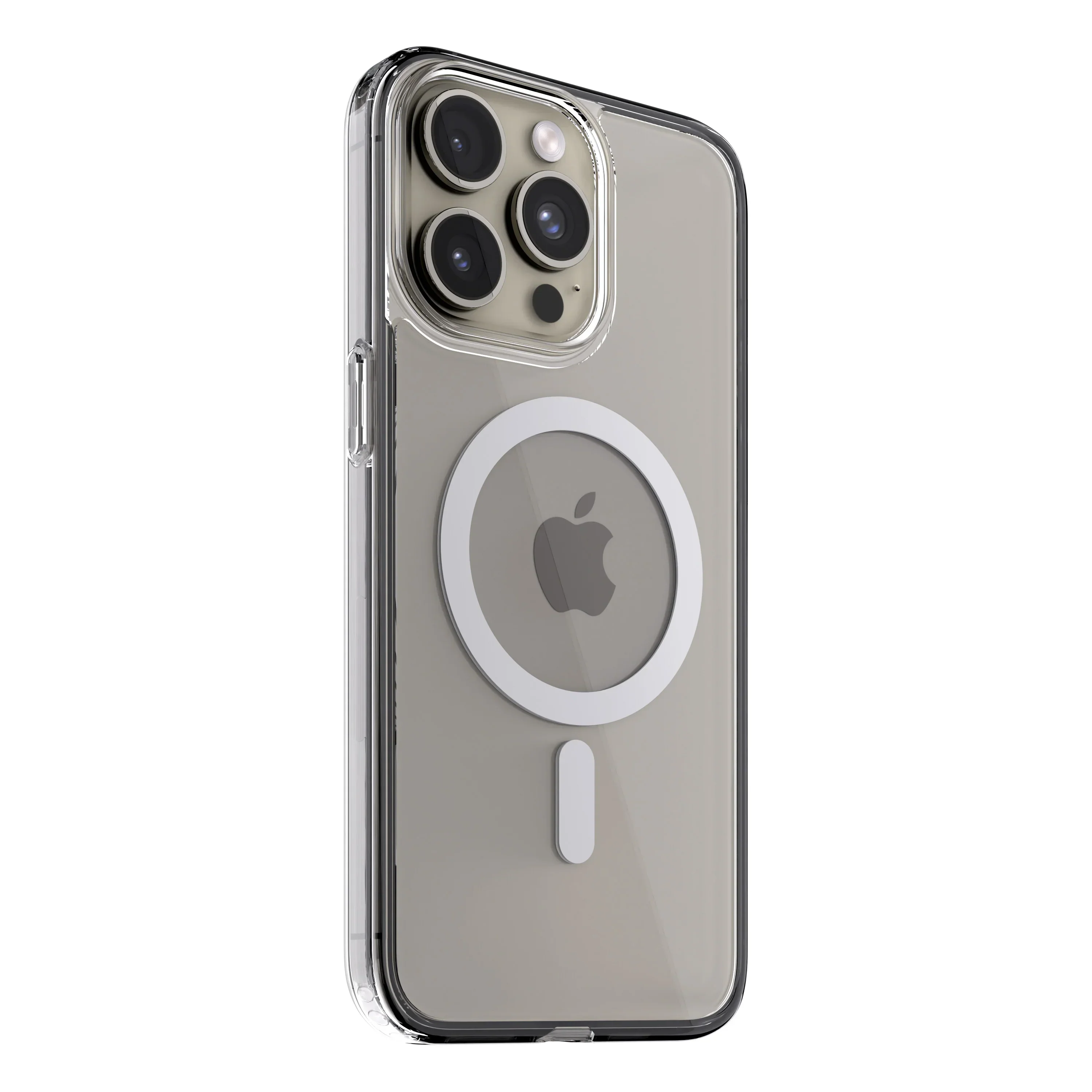 Husa de protectie NOA cu MagSafe pentru iPhone 15 Pro, Transparent - Image 2