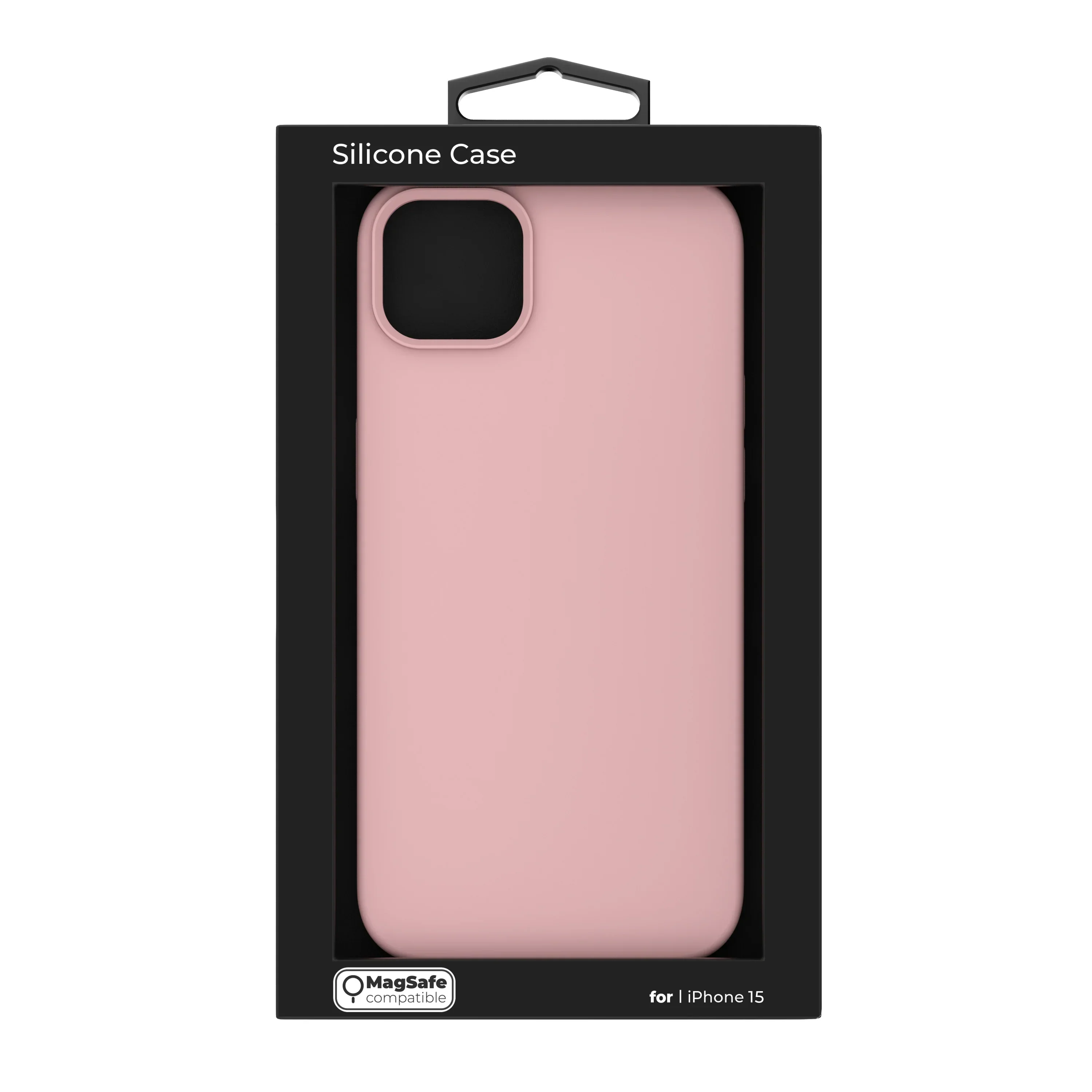 Husa de protectie NOA cu MagSafe pentru iPhone 15, Silicon, Roz - Image 7