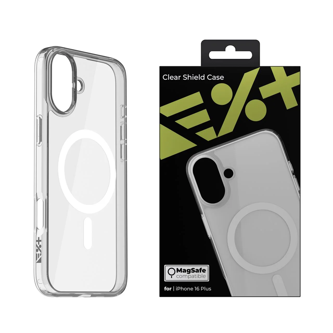 Husa de protectie NOA cu MagSafe pentru iPhone 16 Plus, Transparent - Image 9