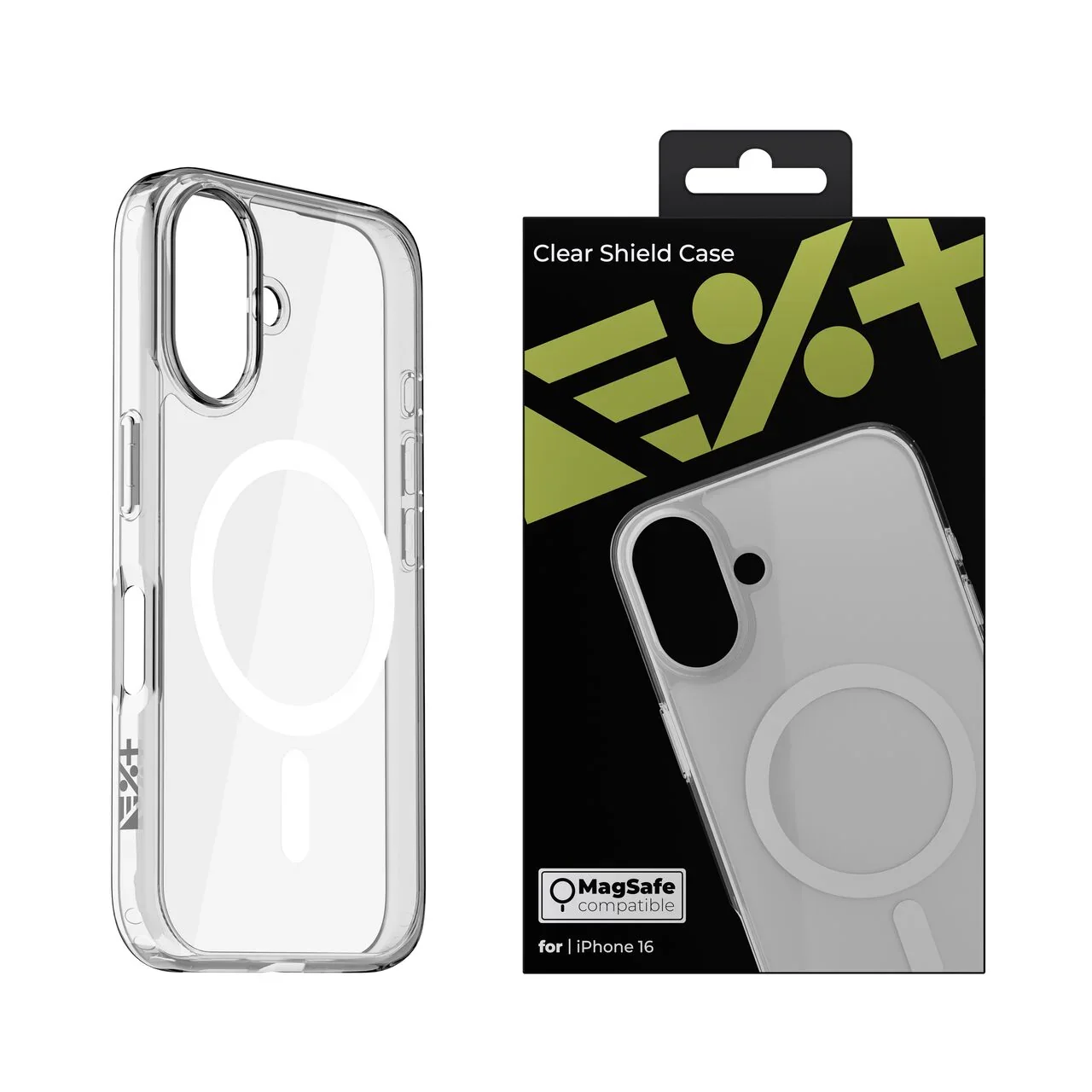 Husa de protectie NOA cu MagSafe pentru iPhone 16, Transparent - Image 9