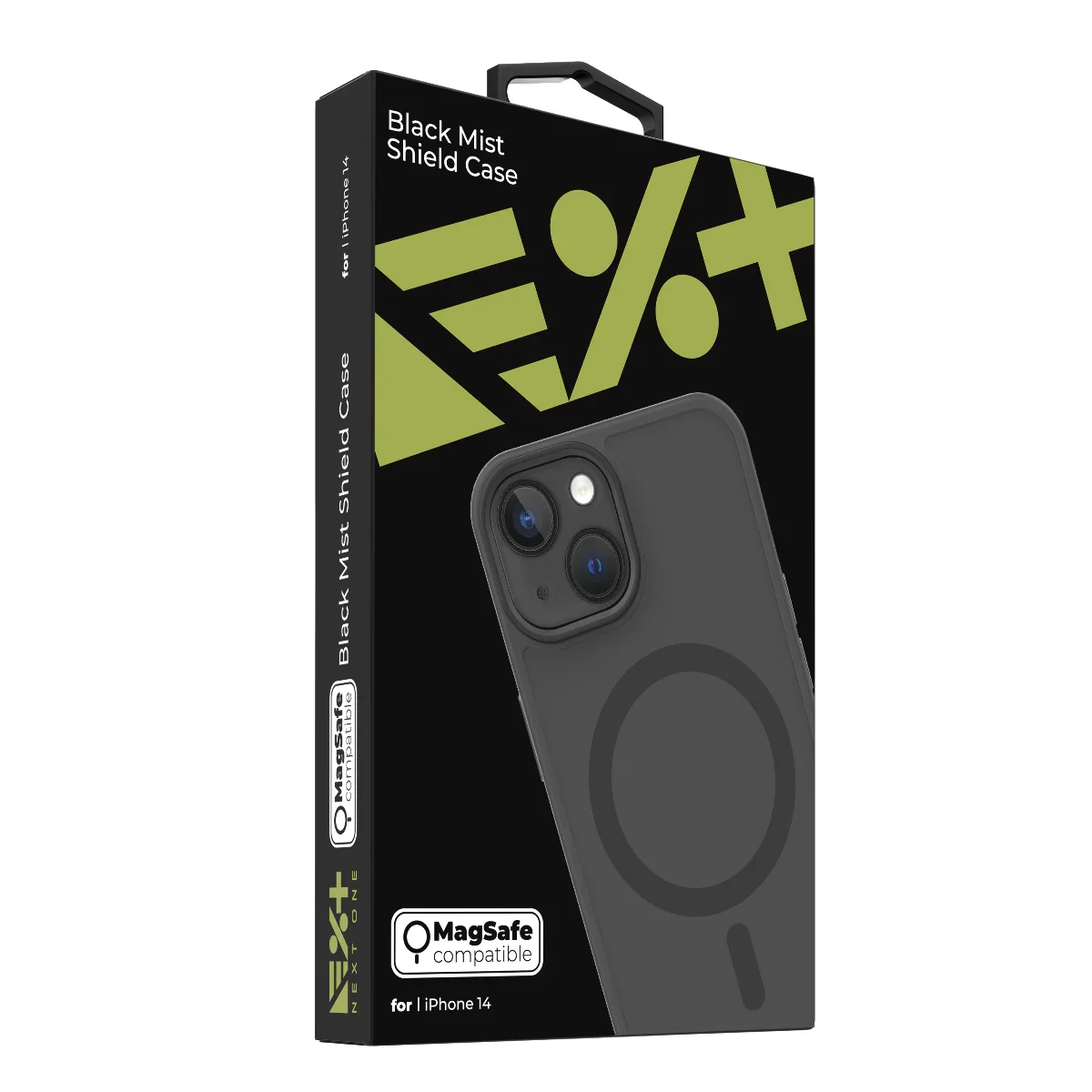 Husa de protectie NOA Mist Shield cu MagSafe pentru iPhone 14, Negru - Image 7