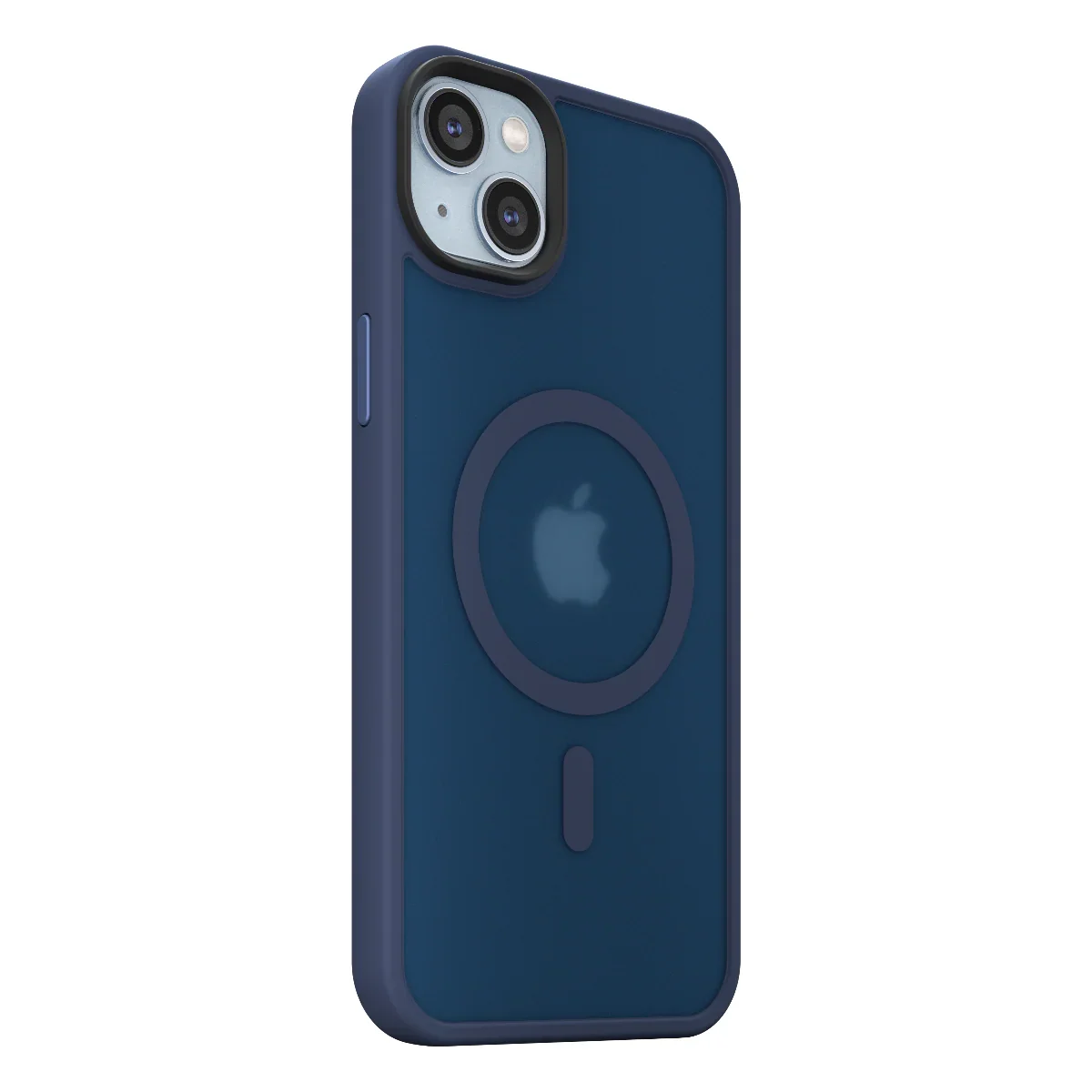 Husa de protectie NOA Mist Shield cu MagSafe pentru iPhone 14 Plus, Albastru - Image 3