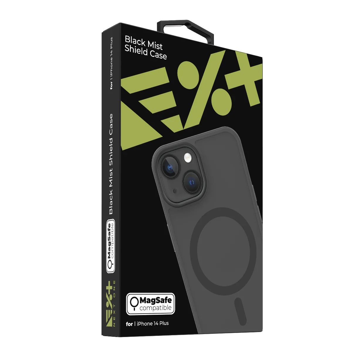 Husa de protectie NOA Mist Shield cu MagSafe pentru iPhone 14 Plus, Negru - Image 7