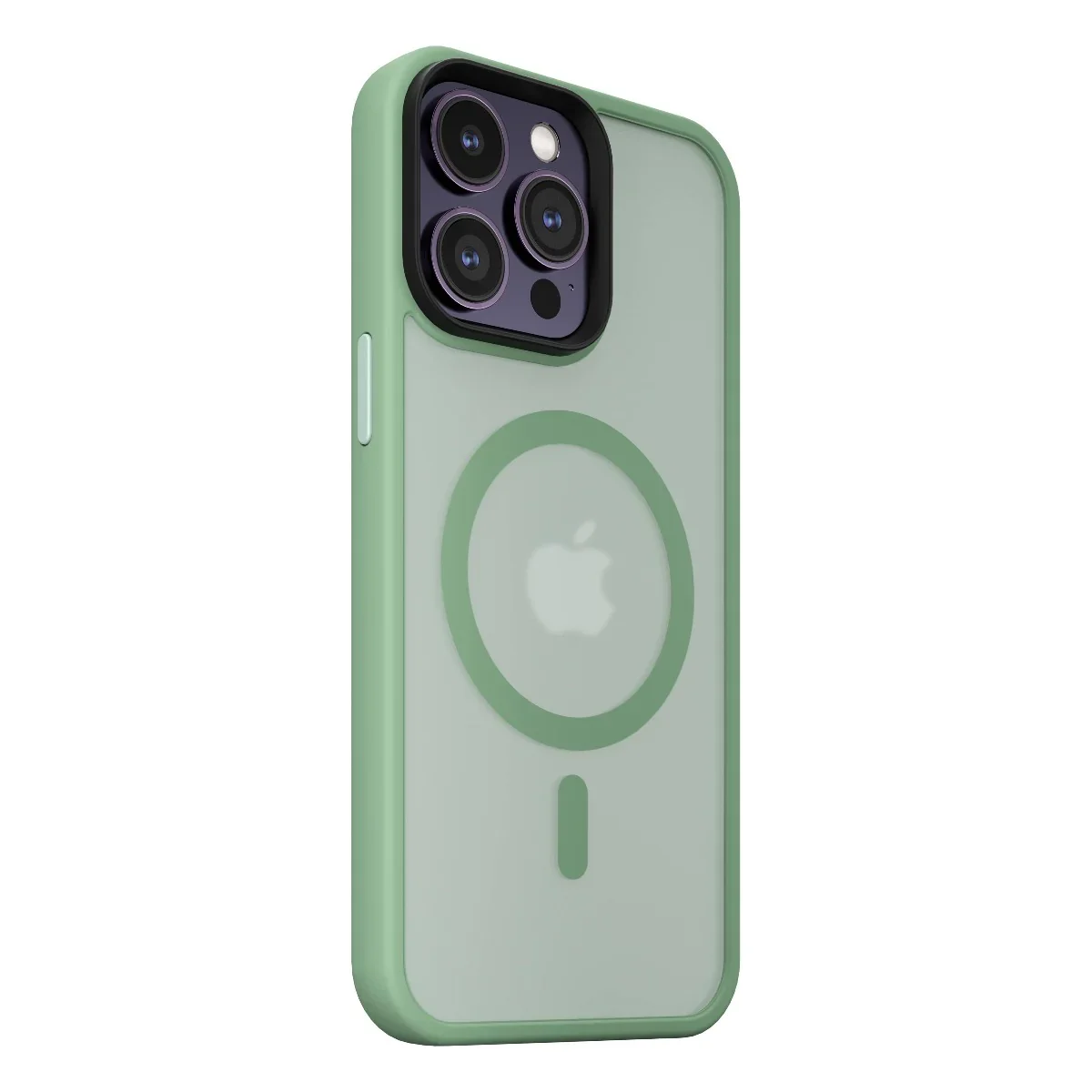 Husa de protectie NOA Mist Shield cu MagSafe pentru iPhone 14 Pro, Verde - Image 3