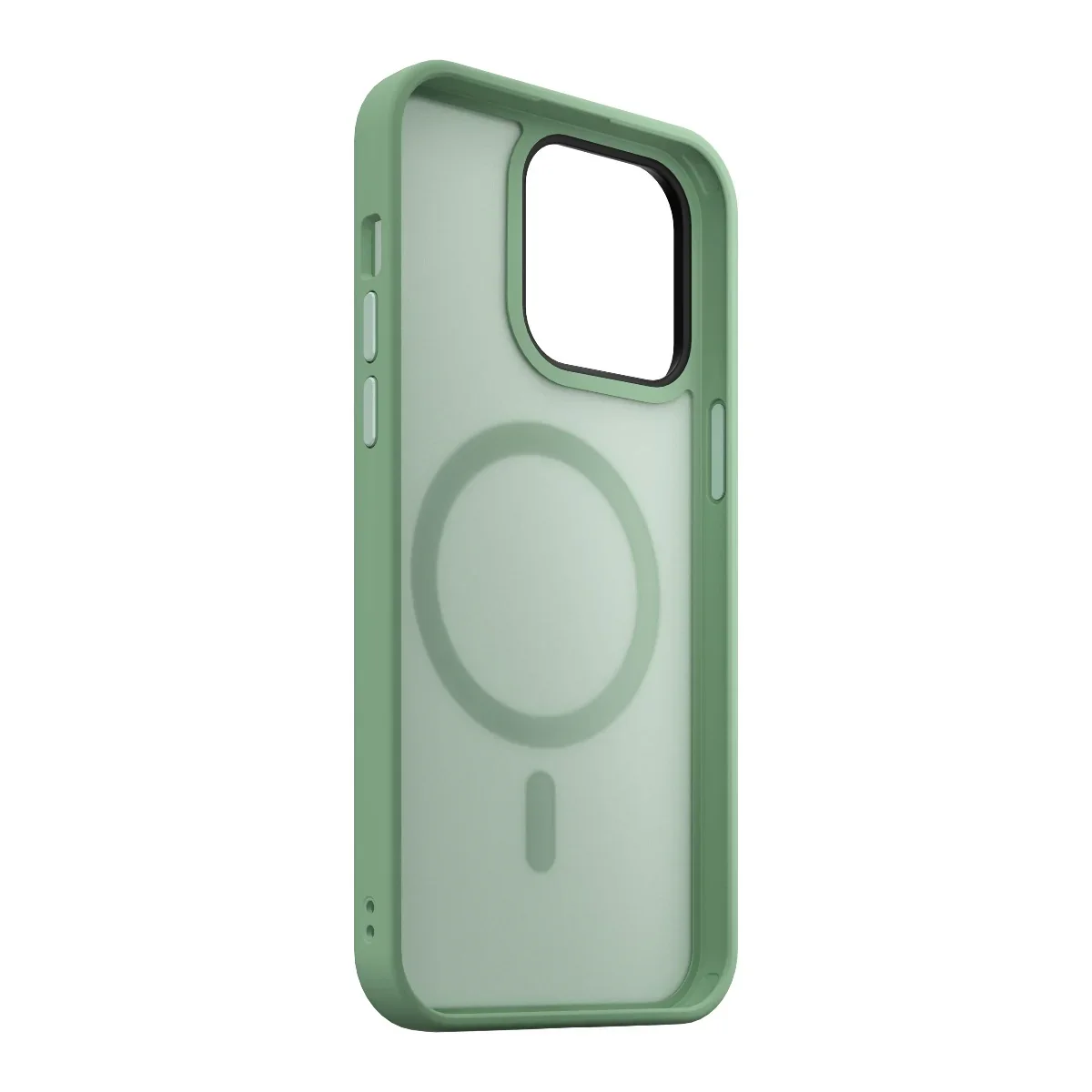Husa de protectie NOA Mist Shield cu MagSafe pentru iPhone 14 Pro, Verde - Image 4