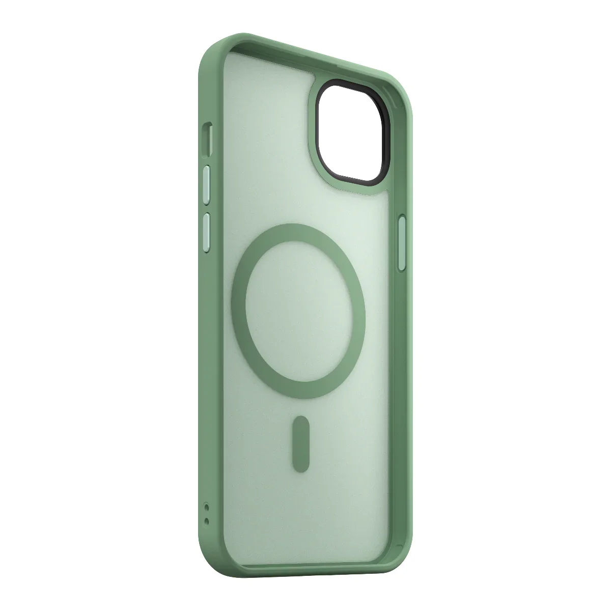 Husa de protectie NOA Mist Shield cu MagSafe pentru iPhone 14, Verde - Image 4
