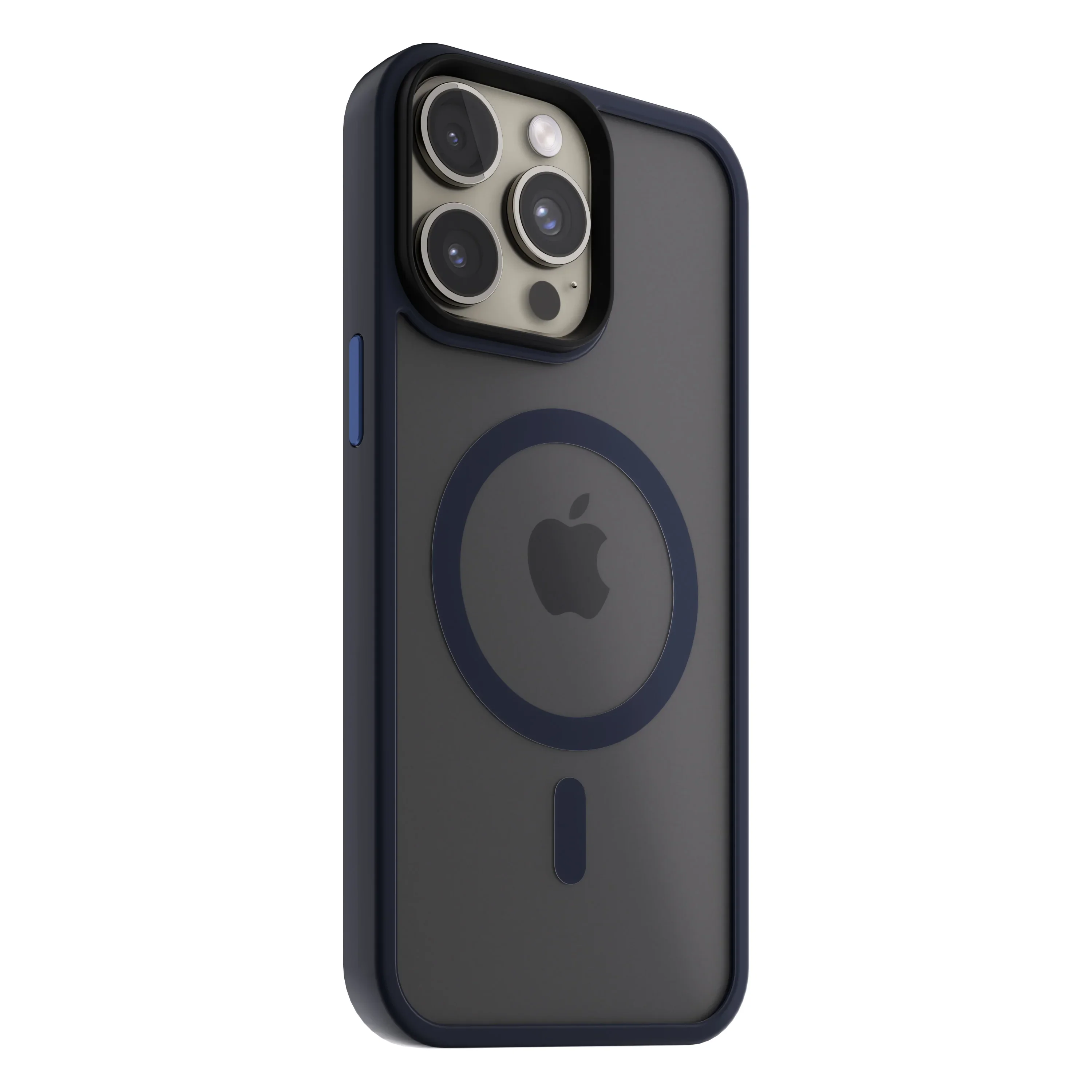 Husa de protectie NOA Mist Shield cu MagSafe pentru iPhone 15 Pro, Albastru - Image 2