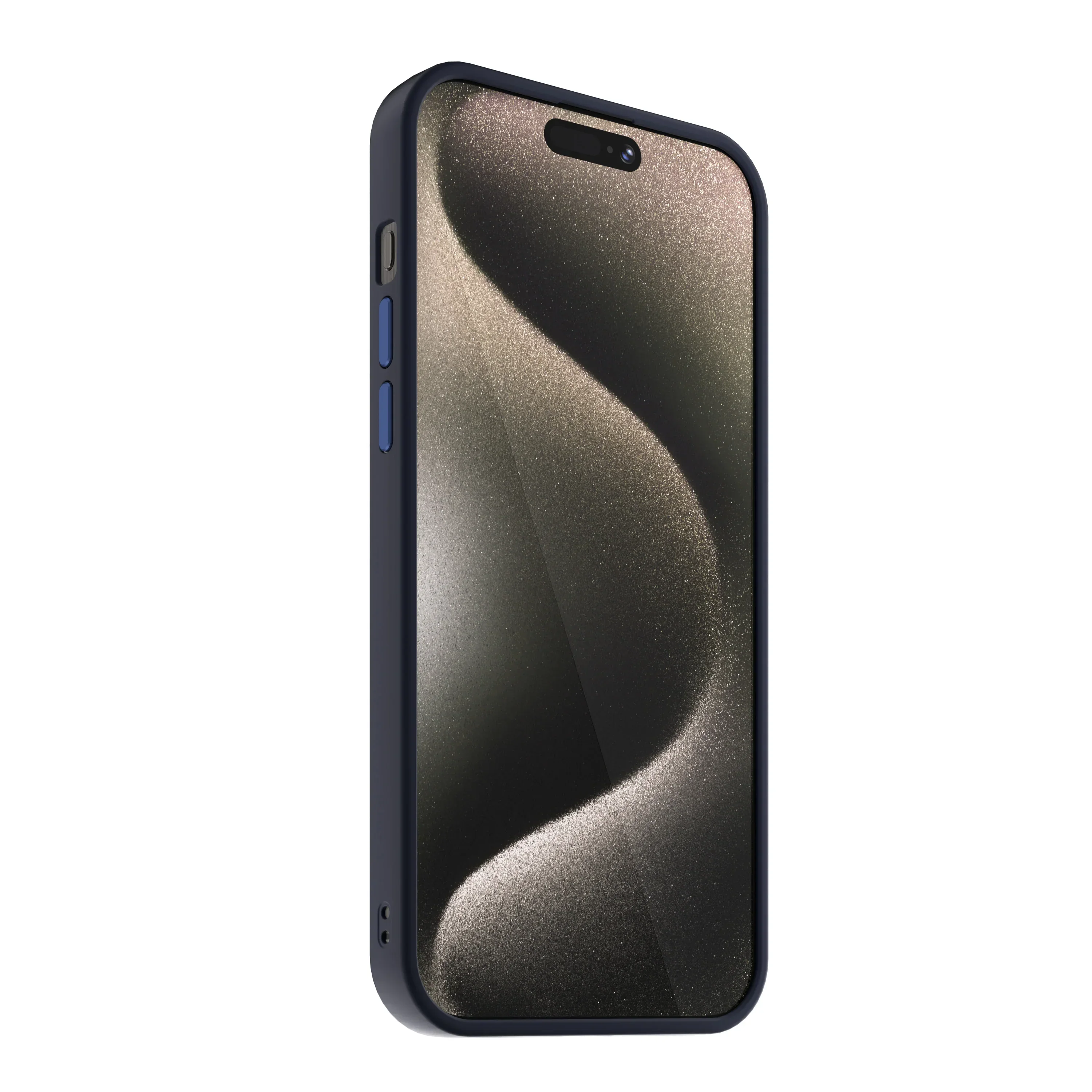 Husa de protectie NOA Mist Shield cu MagSafe pentru iPhone 15 Pro, Albastru - Image 4