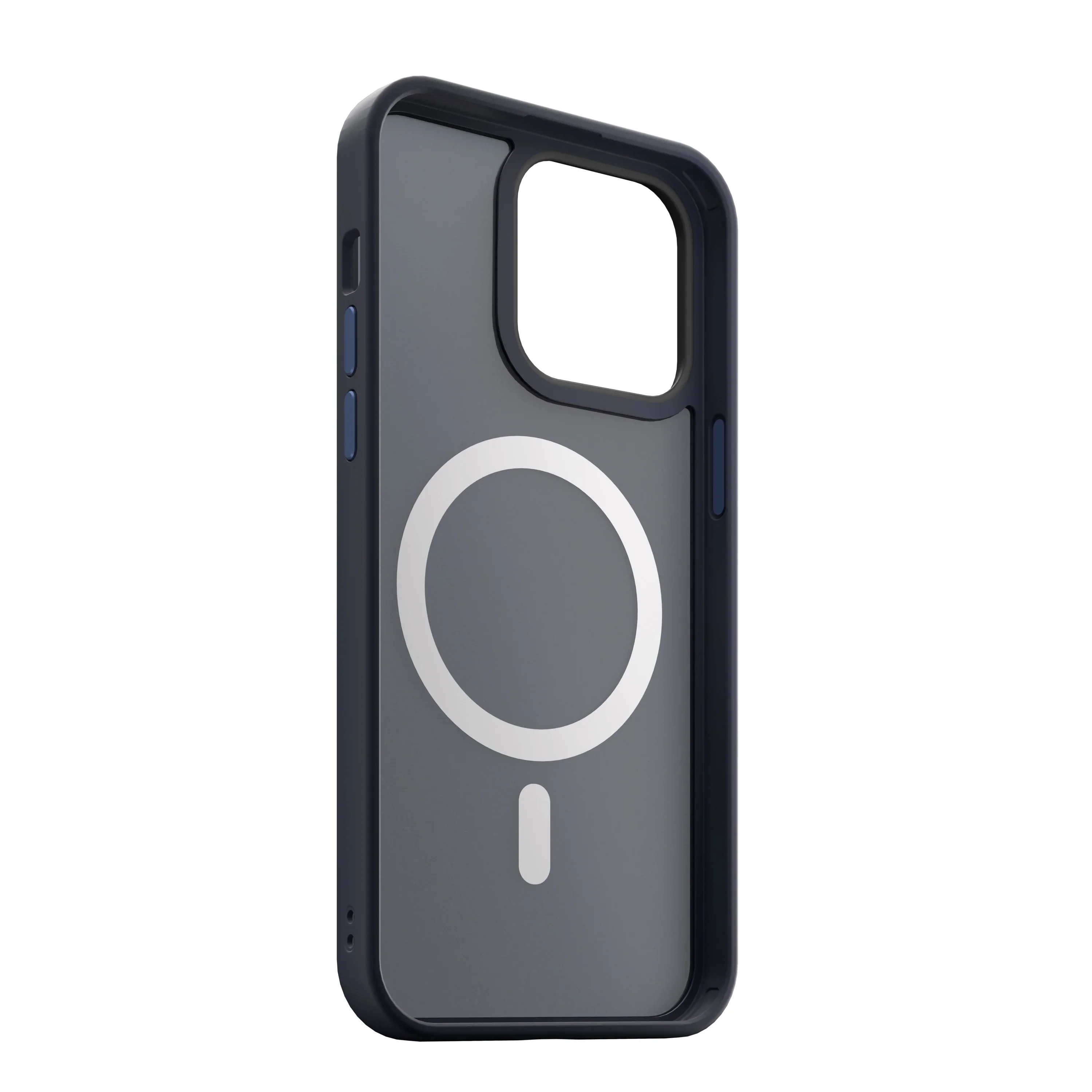 Husa de protectie NOA Mist Shield cu MagSafe pentru iPhone 15 Pro, Albastru - Image 6