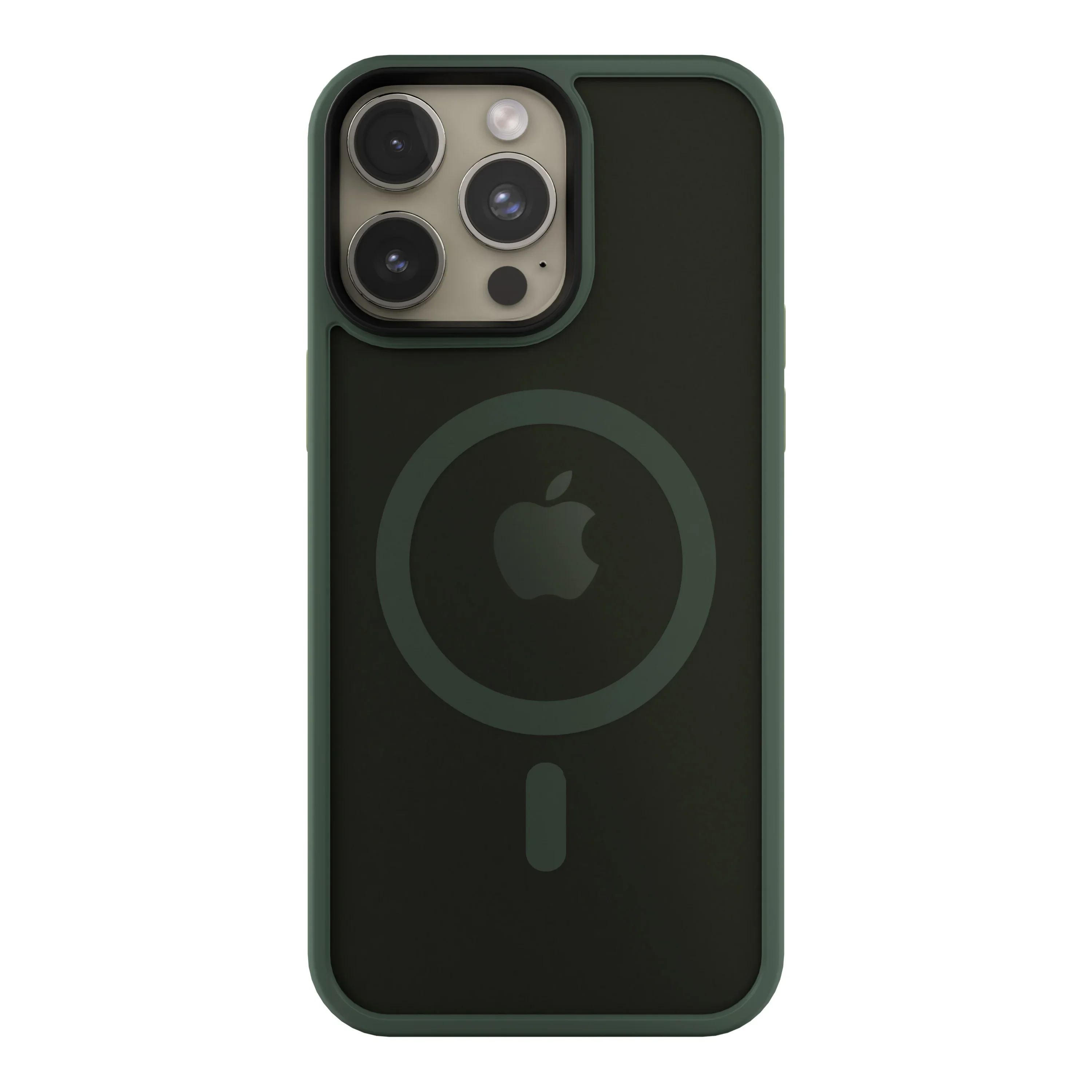 Husa de protectie NOA Mist Shield cu MagSafe pentru iPhone 15 Pro Max, Verde