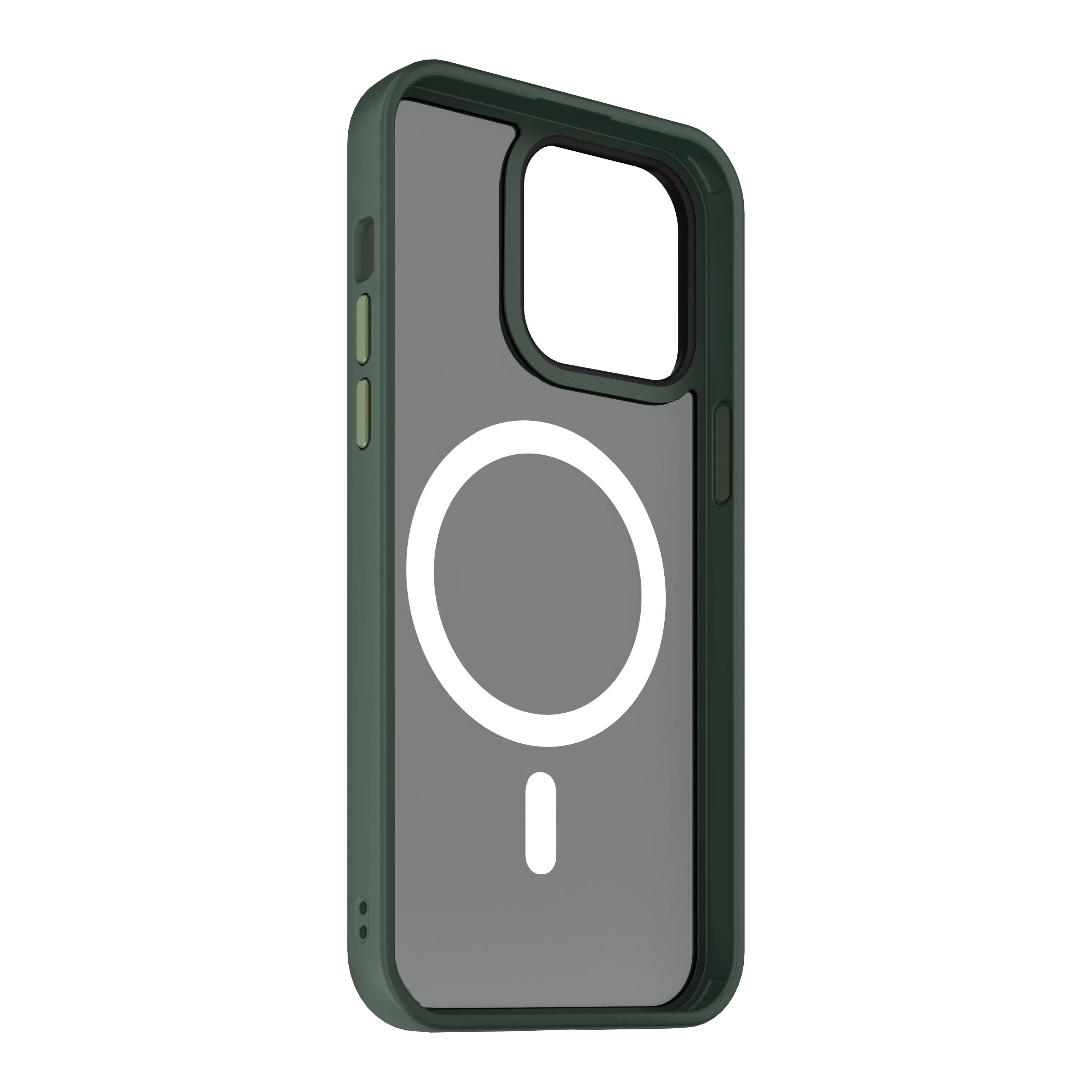 Husa de protectie NOA Mist Shield cu MagSafe pentru iPhone 15 Pro Max, Verde - Image 6